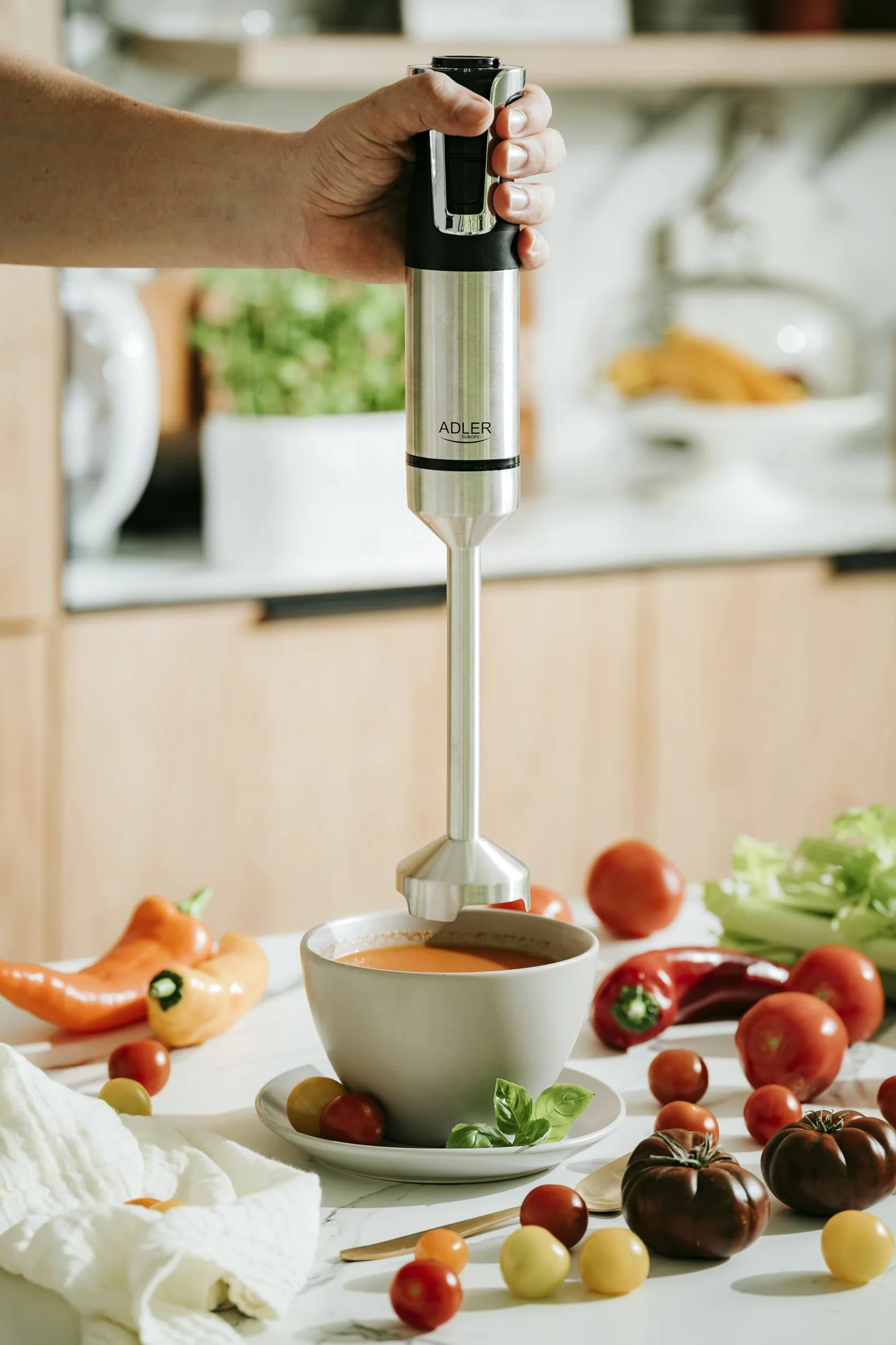 ADLER EUROPE 4627 Blender ręczny - zestaw - 1800W