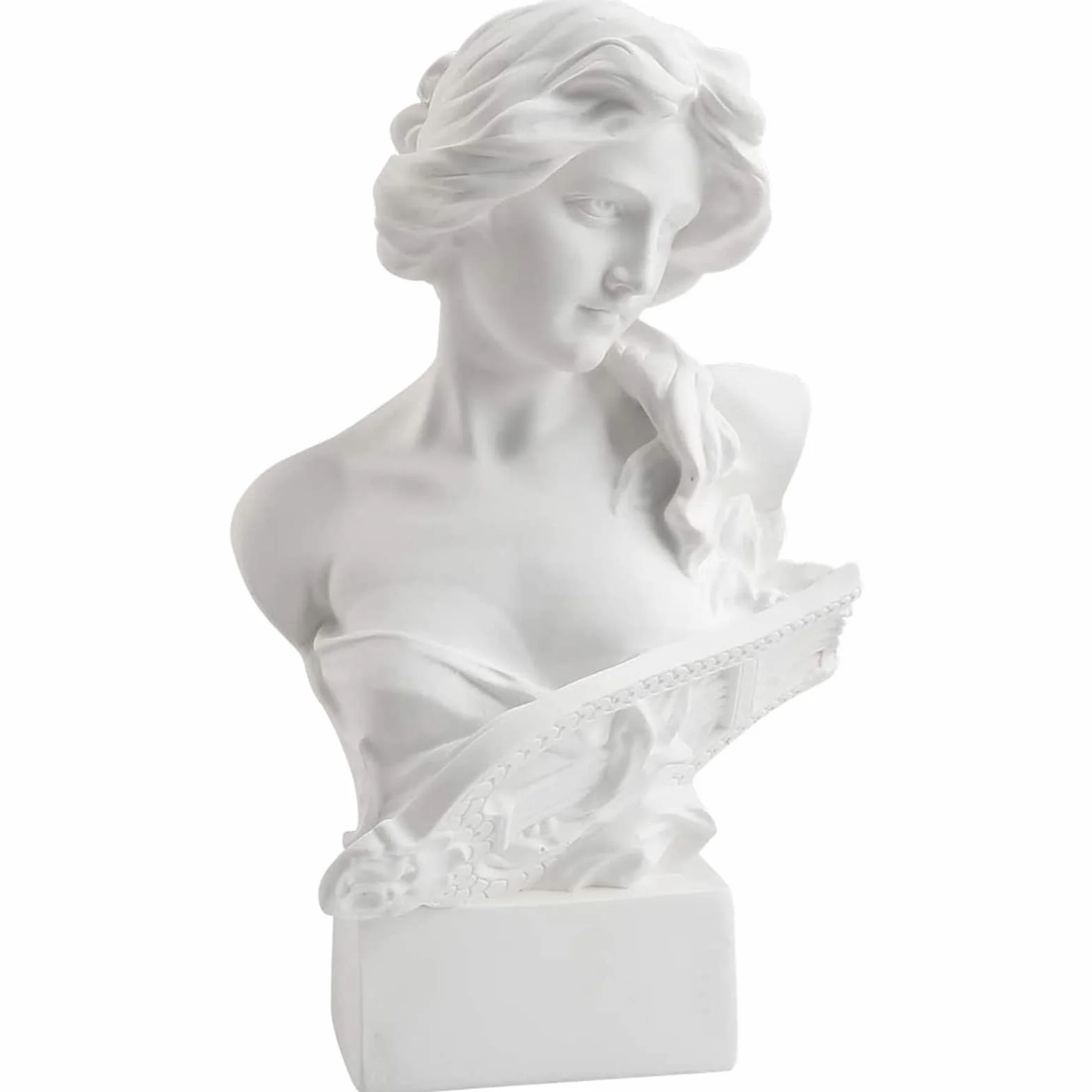 Figurka z żywicy, popiersie, 15 cm, mitologia grecka, Artemida, popiersie, figurka do domu, ozdoba, biura, regału, dekoracja, szkic, praktyka, DIY, sztuka, prezent, Artemis