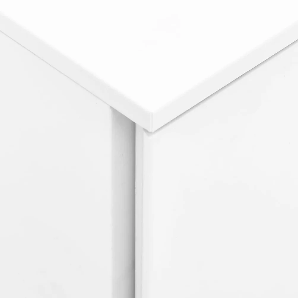 Bussandri Exclusive - Mobilny blok szuflady 39x45x67 cm stal biała