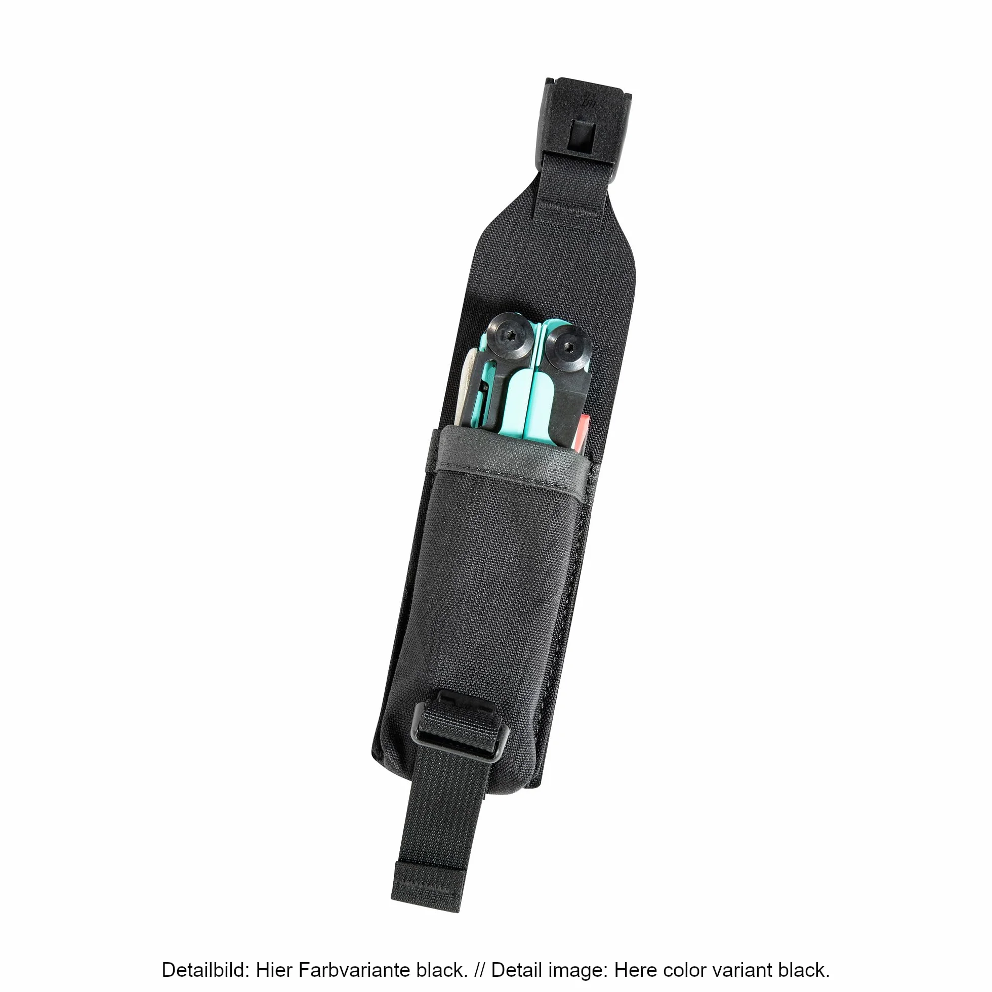 Tatonka Tool Pouch M BC – torba na pasek na narzędzia wielofunkcyjne, scyzoryk lub latarkę – z zapięciem na klamrę – wymiary zewnętrzne: 11,5 x 5 x 2 cm