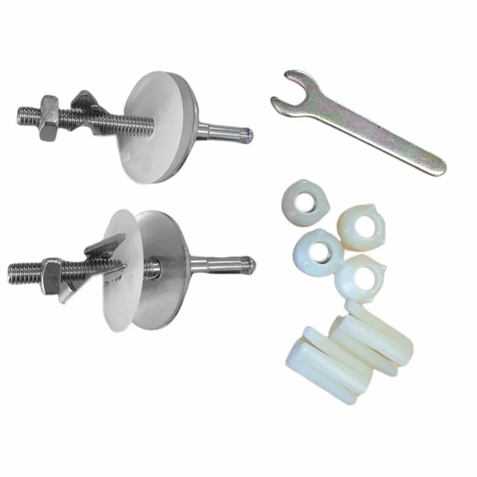 Ideal Standard - Multi Suites, Zestaw zawiasów do siedzenia z powolnym zamykaniem serii Connect Air, EW00767, Neutralny