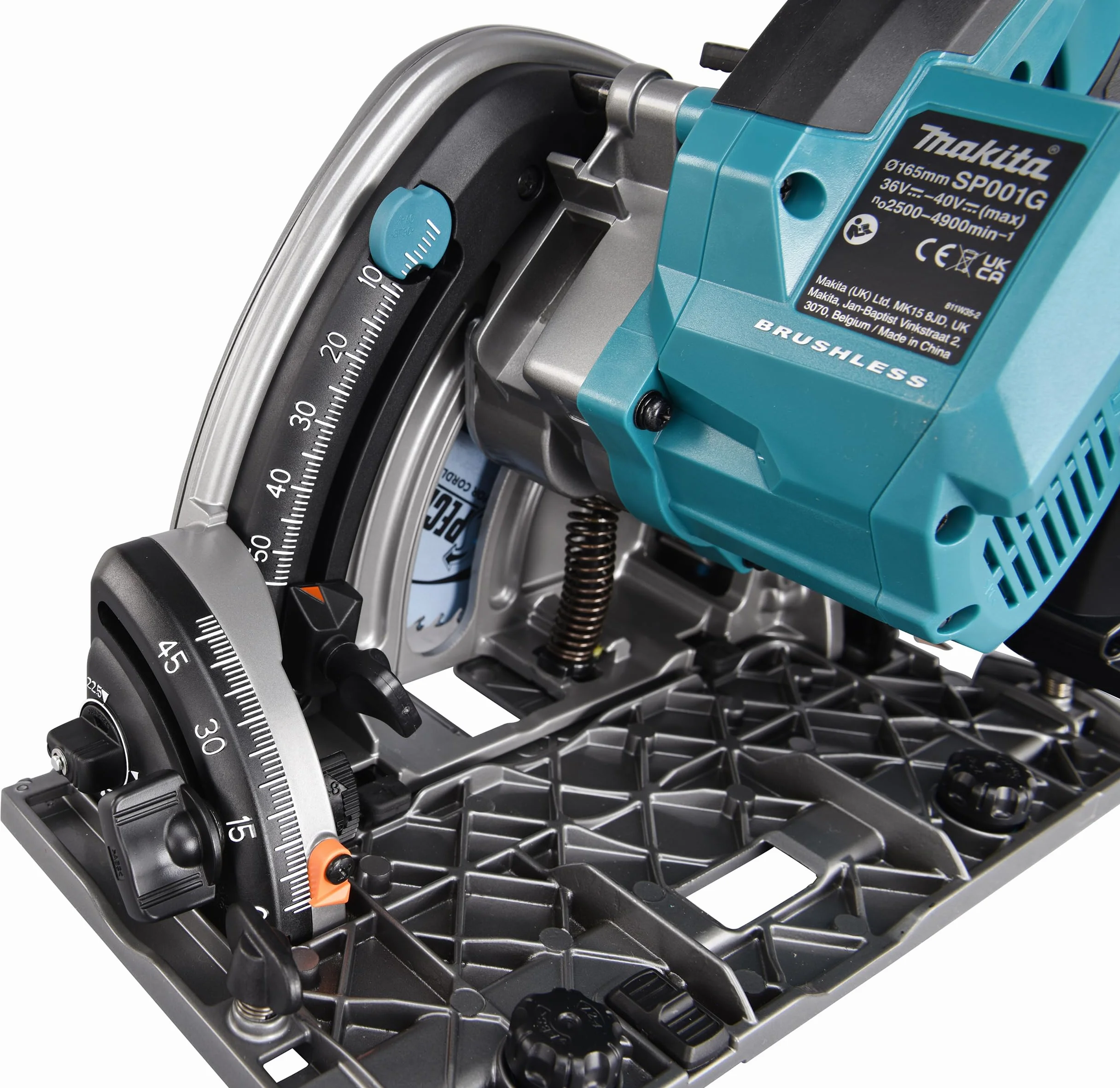 Makita SP001GZ03 Akumulatorowa Piła Zanurzeniowa 56 mm, 40 V maks., Bez Akumulatora, bez Ładowarki, w Makpac