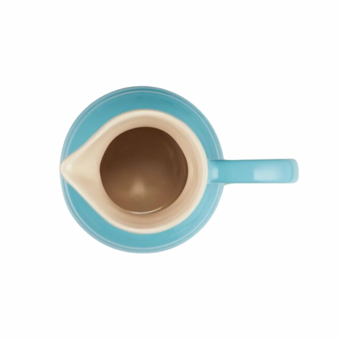 Le Creuset Dzbanek śniadaniowy z kamionką, 600 ml, 550 g, Teal, 80903061700005
