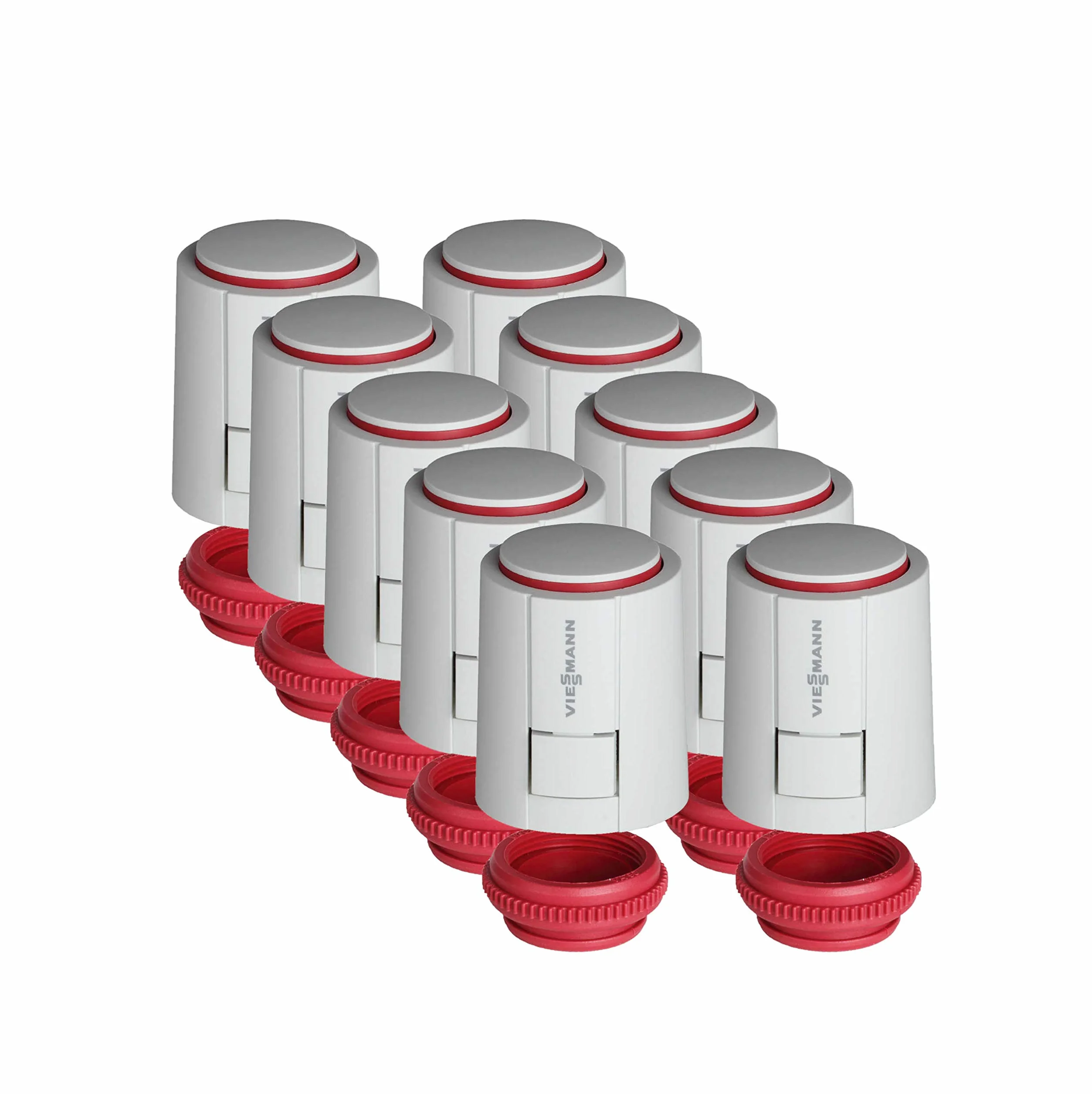Viessmann Zestaw napędu do ogrzewania podłogowego, rozdzielacz obiegu grzewczego 230 V, adapter do wentyli VA 90, 10 sztuk