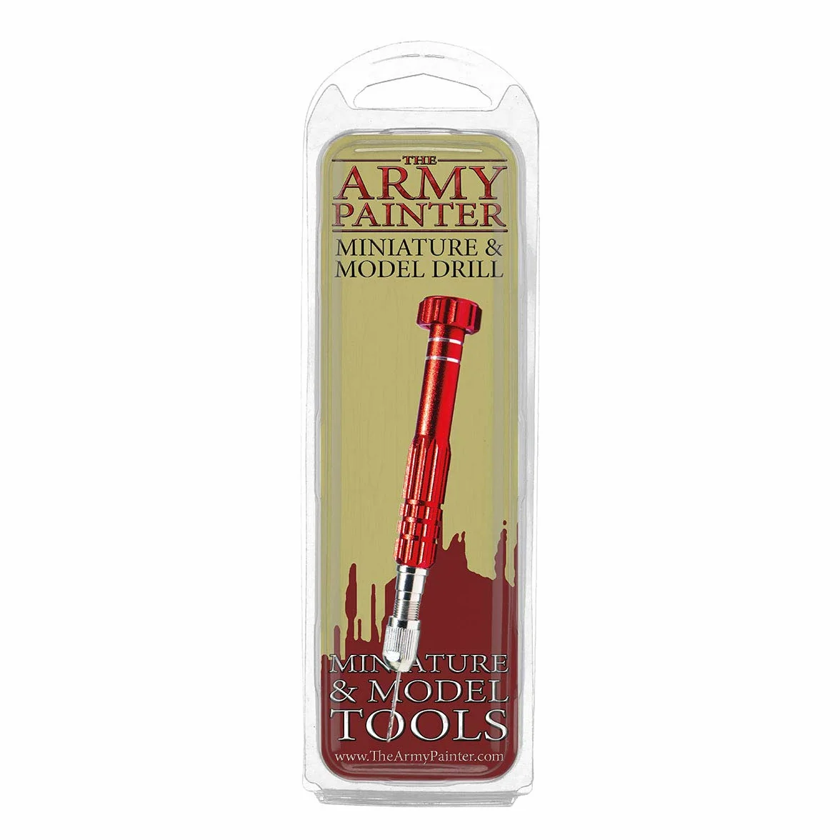 The Army Painter | Miniaturowe wiertło modelarskie | Pin Vise wiertła hobbystyczne | wiertło spiralne | w zestawie 3 wiertła spiralne | do odgrywania ról, miniaturowego malowania modeli na blacie