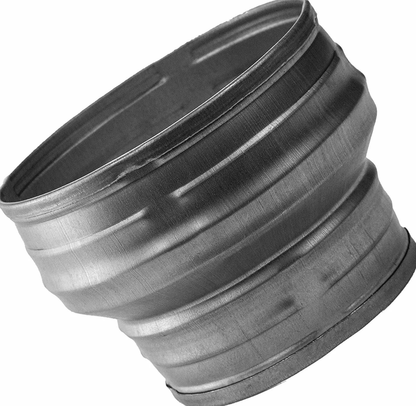 Vent Systems 150 mm do 125 mm adapter reduktora rury, łącznik, podwyższenie rury, stożek redukcyjny do systemów wentylacyjnych HVAC, układów wydechowych i namiotów wzrostowych