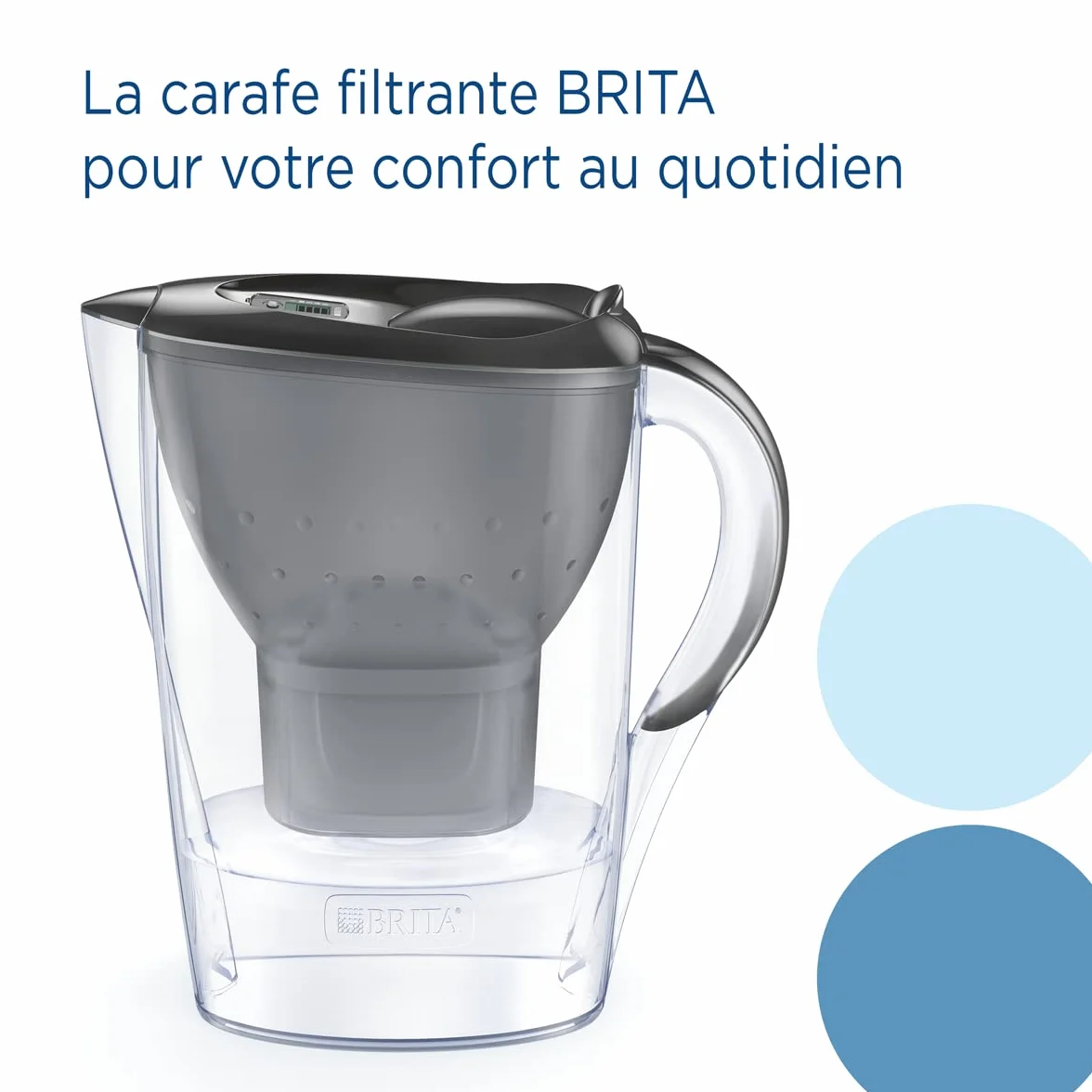 Brita Marella Dzbanek Filtrujący 2400 ml Grafitowy