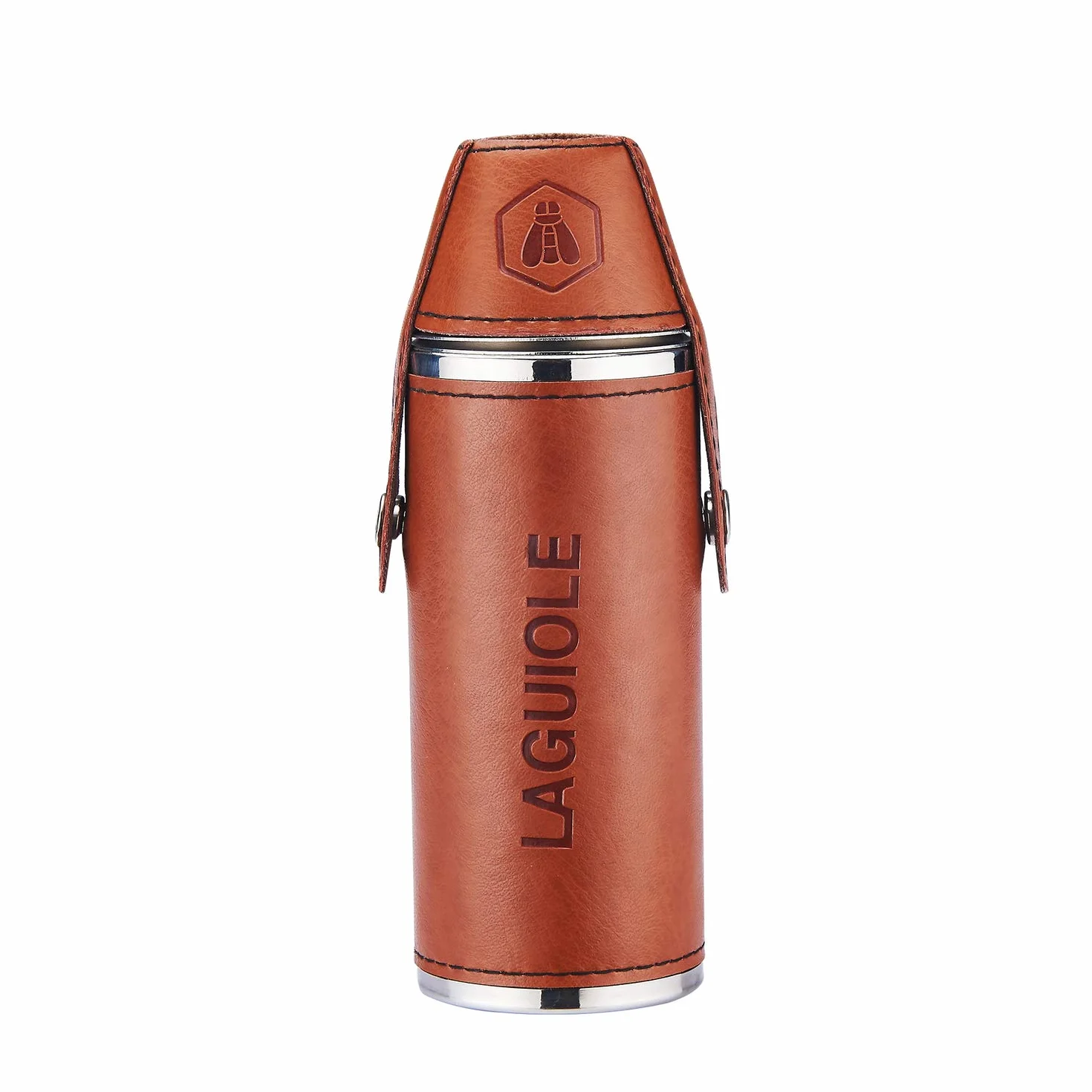 LAGUIOLE Kolba alkoholowa z 2 szklankami 235 ml 8 OZ