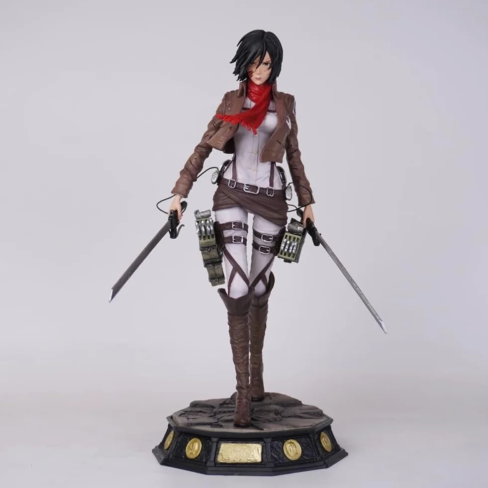 Zhongkaihua Figurka Levi, figurka Levi, podstawa, styl Ballte, 35 cm, kolekcjonerski model z PCW, statuetka do dekoracji domu, ozdoba dla dorosłych fanów
