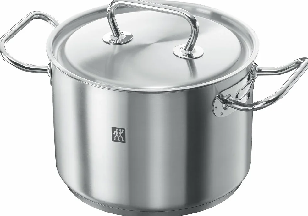 ZWILLING Kochtopf-Set, 5-tlg., 4 Deckel, Induktionsgeeignet, Edelstahl, Twin Classic