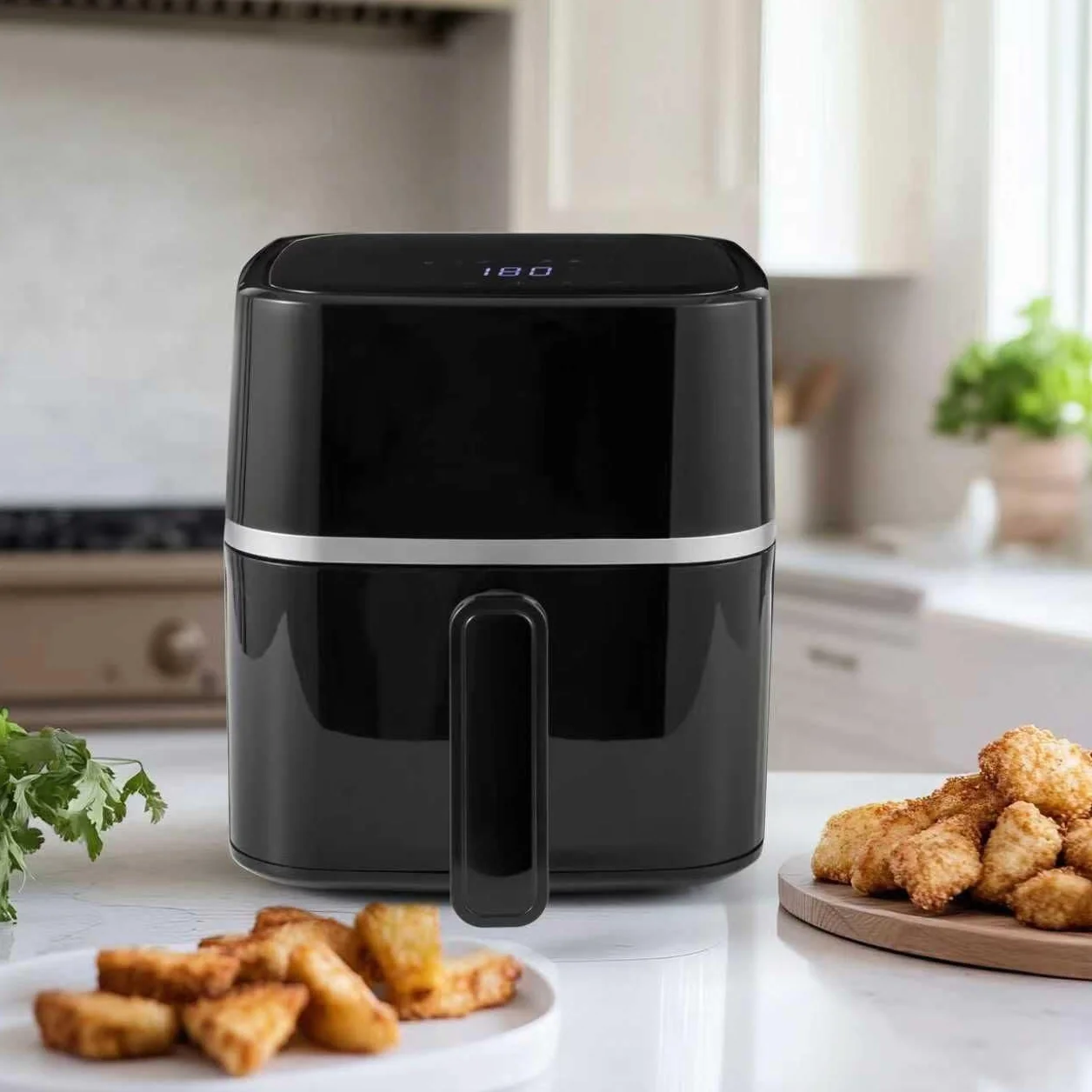 FRYTKOWNICA BEZTŁUSZCZOWA AIR FRYER LINBOX 304 1000W 3 L