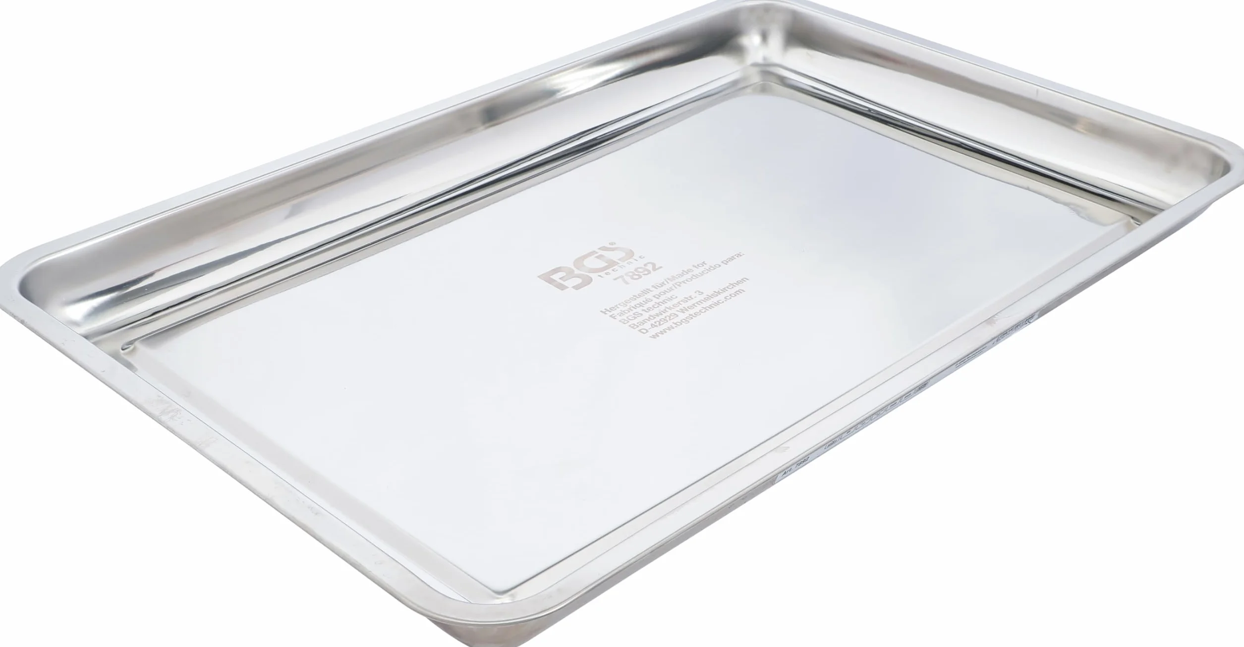 BGS 7892 | Miska | stal szlachetna | 600 x 400 mm | 9 l