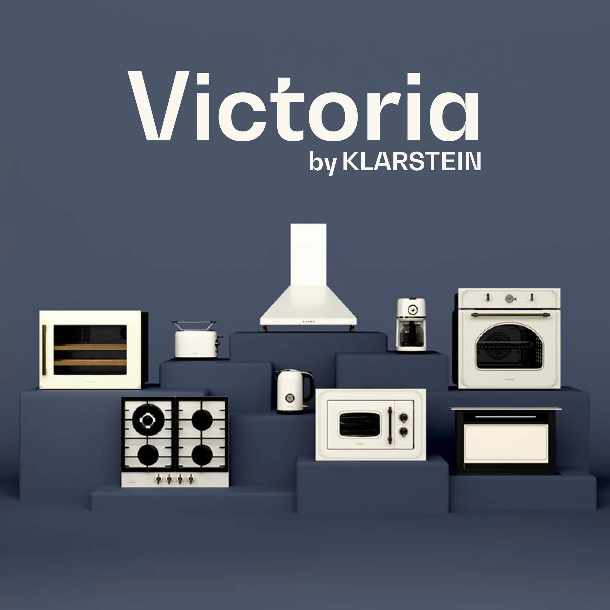 Klarstein Victoria kuchenny okap ścienny, styl retro, wyd. odsysania ok. 645 m³/h w 3 stopniach, 2 lampki LED, 2 alum. filtry przeciwtłuszcz., ok. 60 x 30 x 48 cm (szer. x wys. x gł.), 60 cm, kość słoniowa