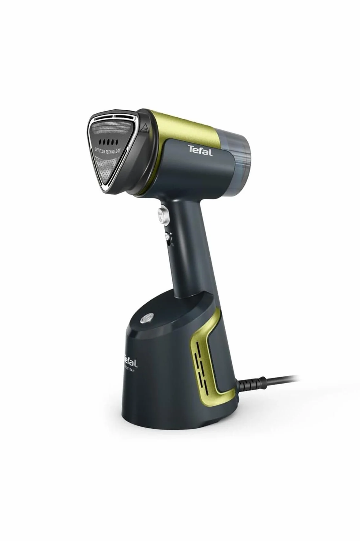 Tefal DT9810F0 Aero Steam parownica do ubrań, ceramiczna stopa, moc pary 20 g/min, zdejmowany zbiornik na wodę 100 ml, 3 tryby, 1400 W