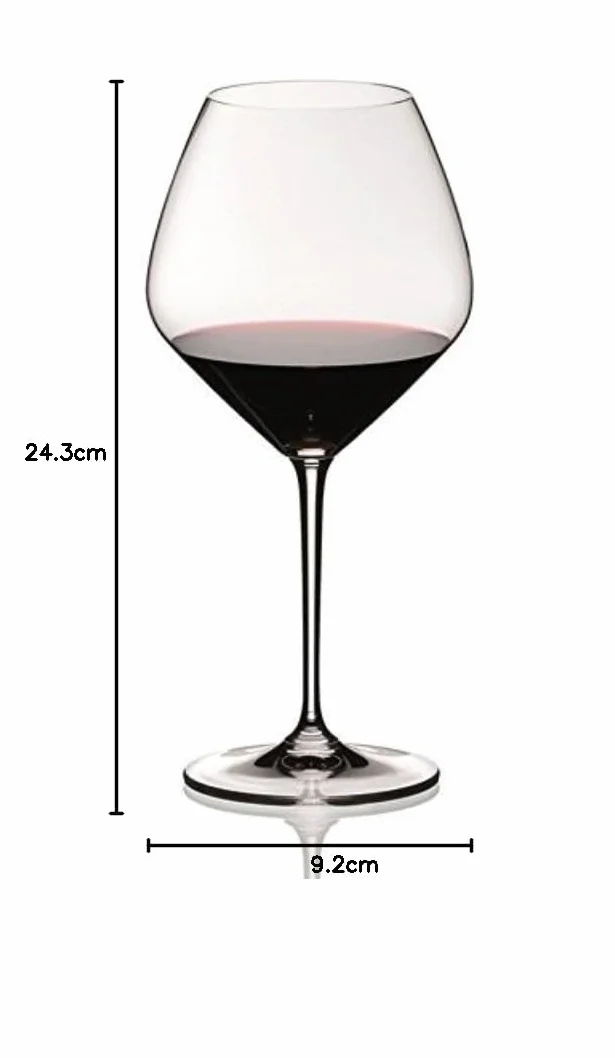 Riedel Extreme Pinot Noir Kieliszki do wina, zestaw 4 sztuk, przezroczyste
