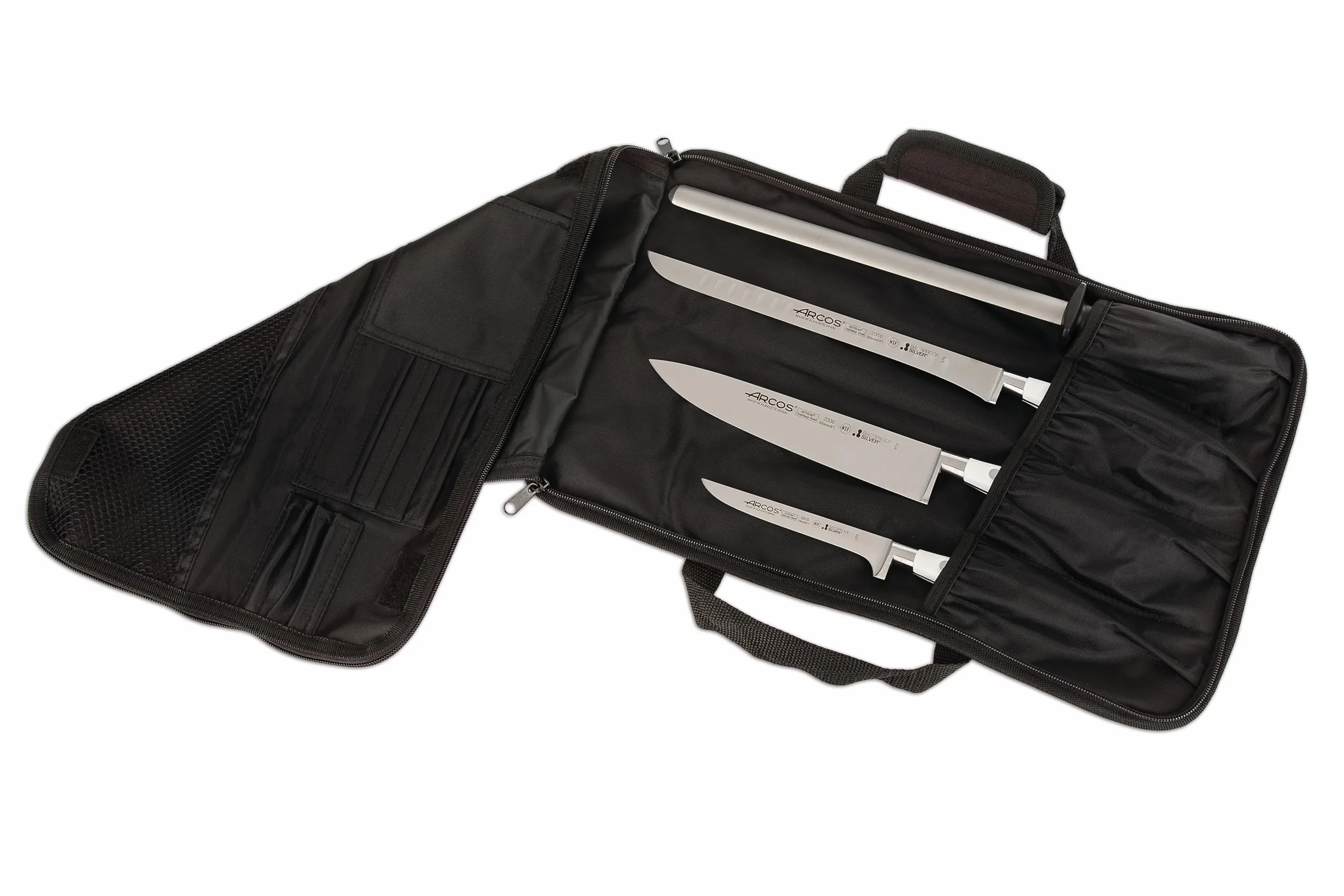 Arcos torba na noże 4 sztuki 460x275 mm poliester czarny