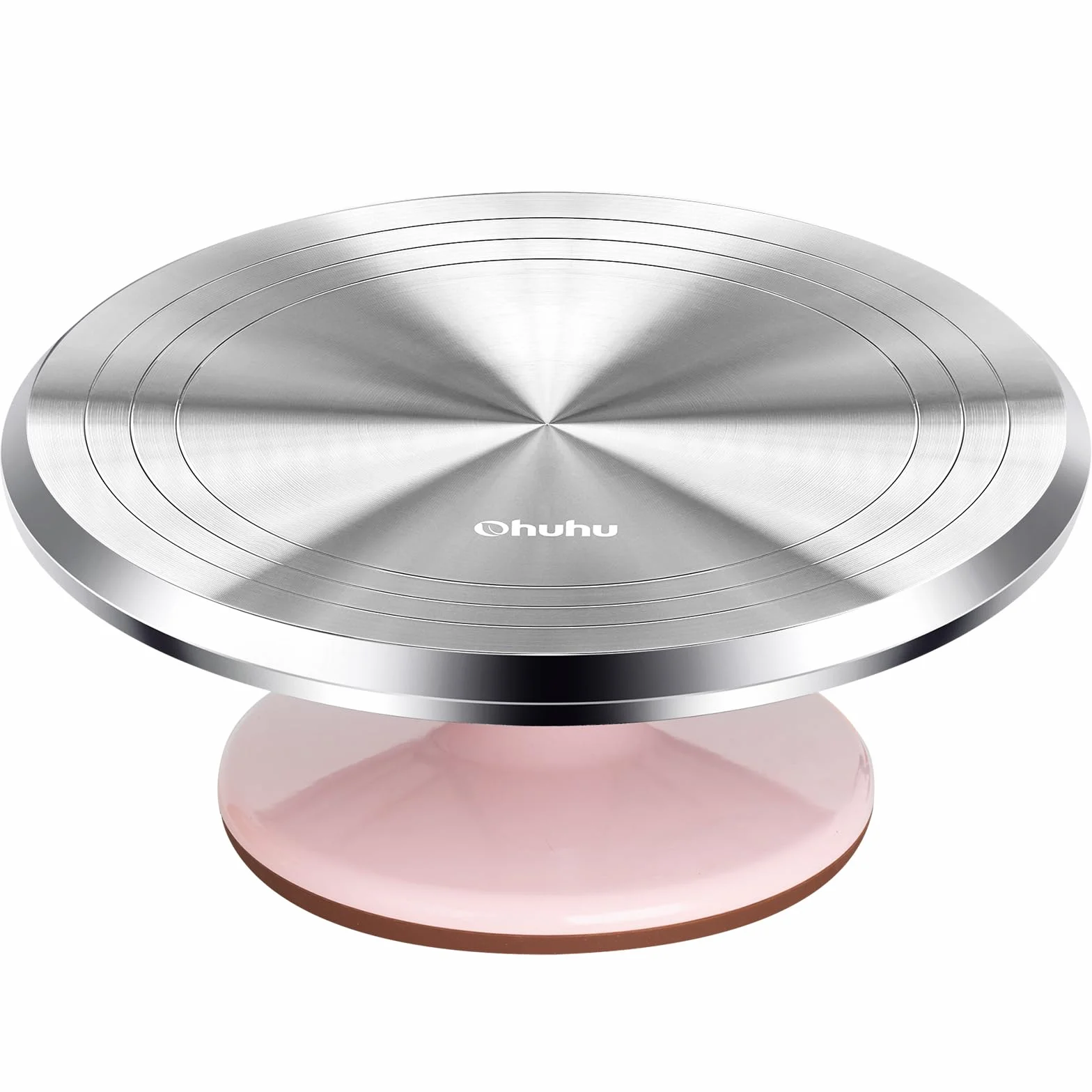 Ohuhu Gramofon do ciast, 30 cm gramofon do dekorowania ciast, stojak obrotowy ze stopu aluminium, stół do obracania ciasta do pieczenia dekoracji ciasta, prezent na Boże Narodzenie