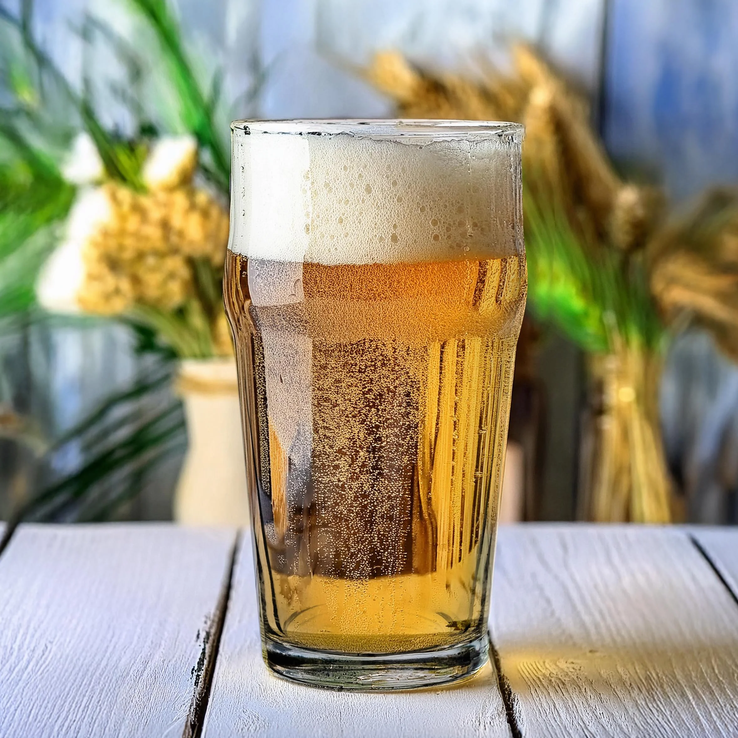 Glasmark Krosno Zestaw Szklanek Do Piwa 0,53 Litra Kufle Do Piwa Kieliszki Do Piwa Komplet Kufli Do Piwa Szklanka Pinta 6 x 530 ML