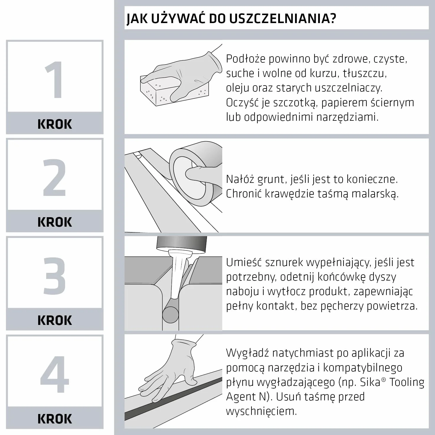 Sika - klej/uszczelniacz - Sikaflex-11FC Purform do użytku wewnątrz i na zewnątrz - przyczepność do wielu podłoży - betonowoszary - 300 ml