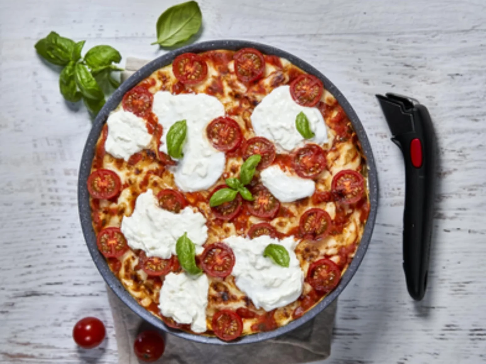 Tefal Ingenio Natural Force Patelnia 24 cm Czarny