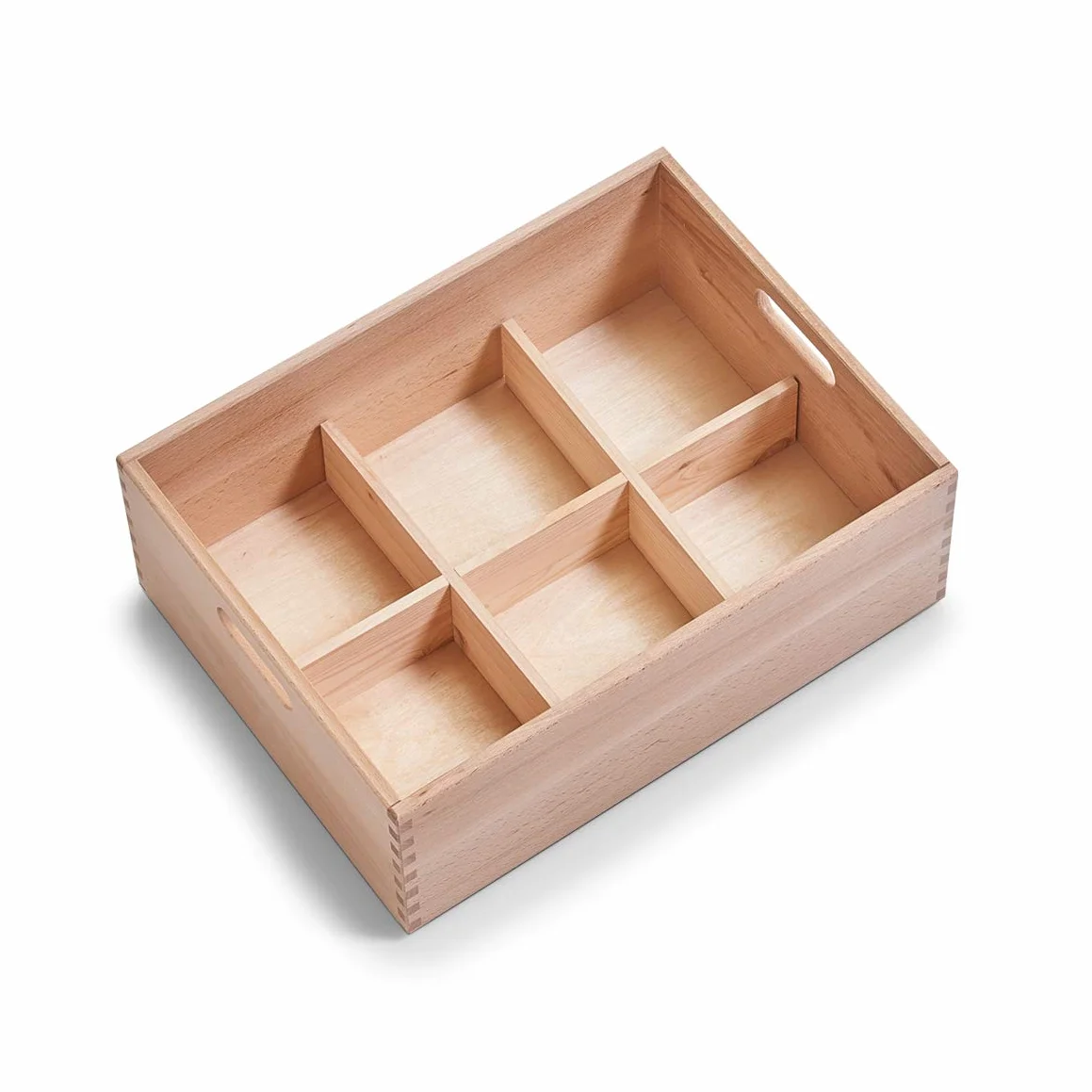 Zeller 13308 Pudełko wielofunkcyjne 40 x 30 x 15 cm, lakierowane bukiem