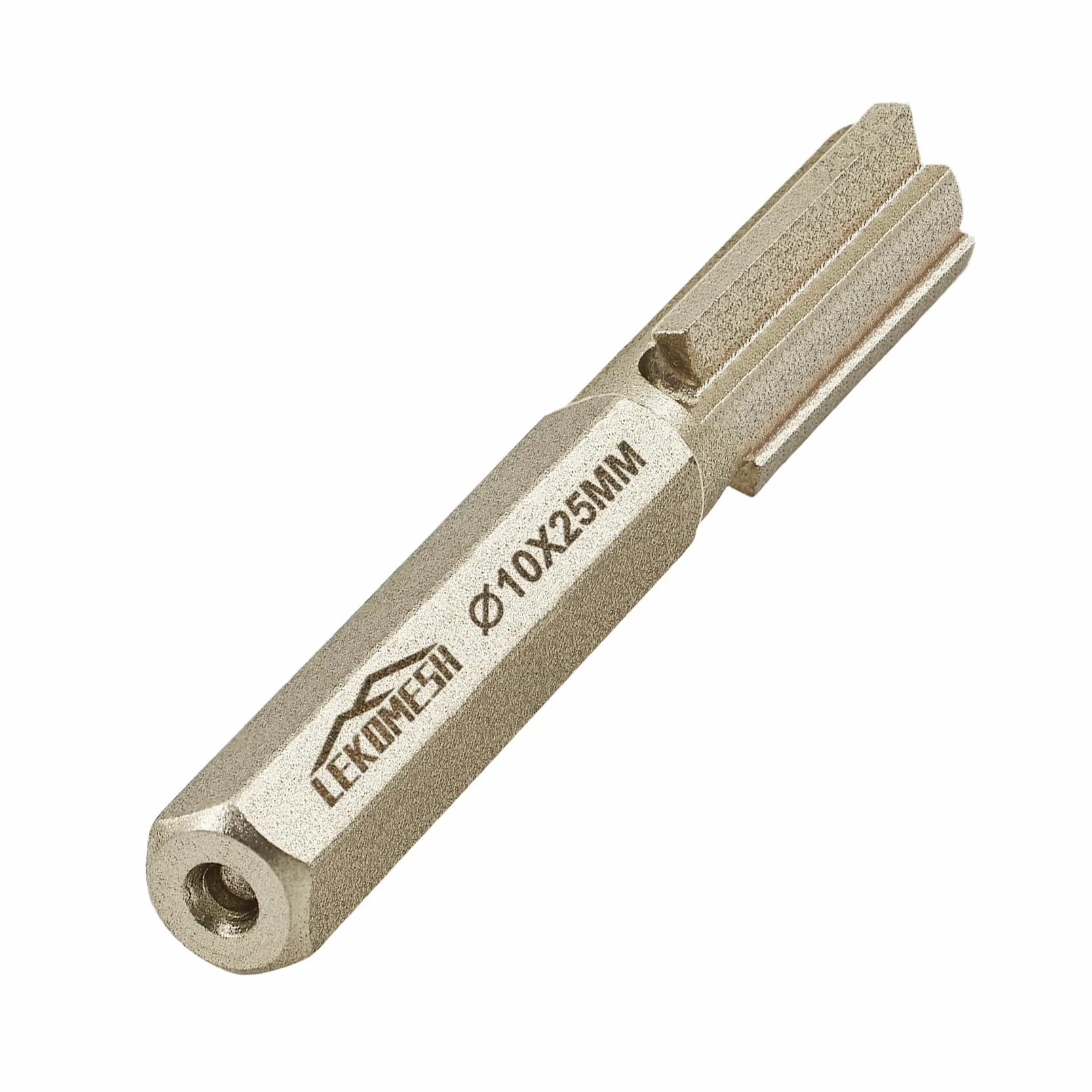 Frez do fug z twardego metalu 10 mm - wiertło z trzonkiem HEX do muru, usuwania zaprawy i betonu