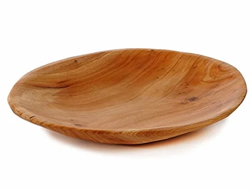 Dekoracyjna misa z drewna cedrowego 26 x 18 x 4 cm
