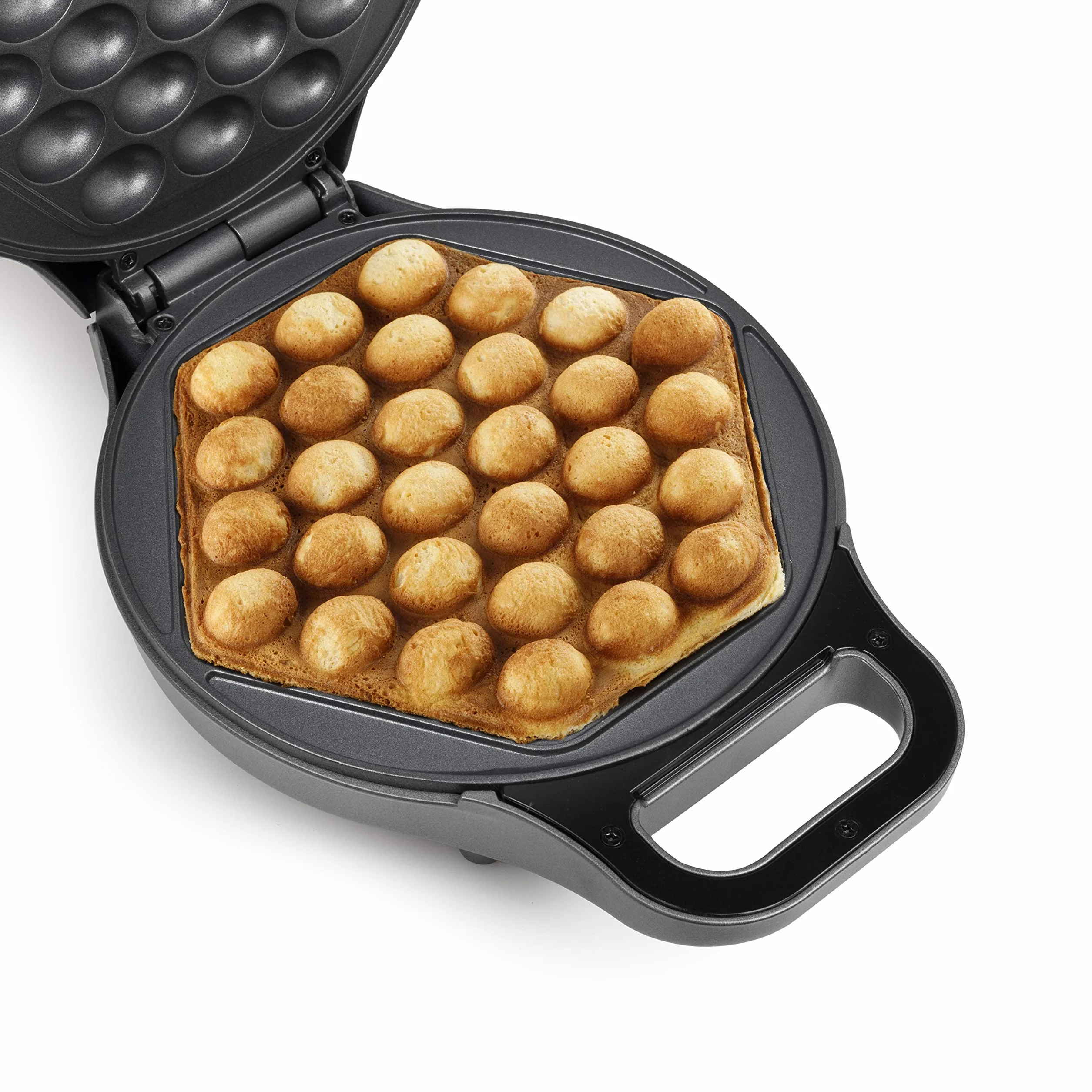 Princess gofrownica Bubble - trend z Azji - sześciokątne bąbelkowe gofry - powłoka zapobiegająca przywieraniu - łatwe czyszczenie - 700 W - 132465