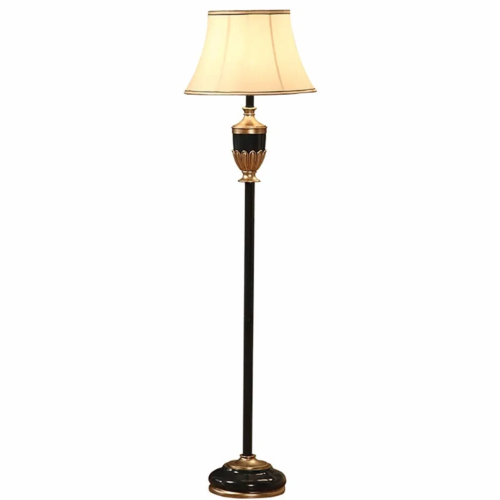 Żywiczna lampa podłogowa, lampa stojąca w stylu europejskim do salonu Study Hotel Villa Lampy dekoracyjne 16,14 "× 59,06" needed