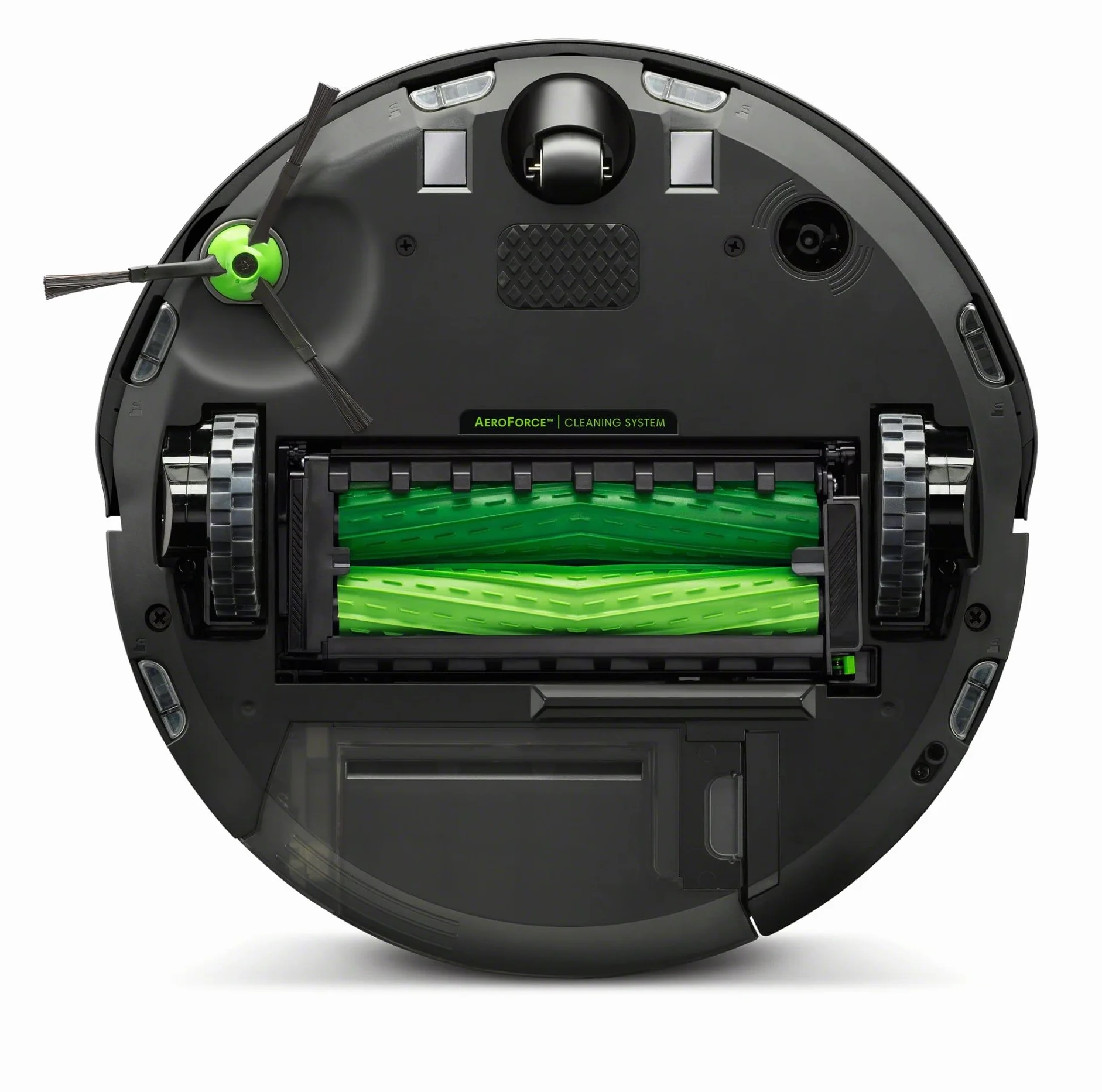 iRobot® Roomba® j7 robot odkurzający z obsługą Wi-Fi, z mapowaniem i dwiema gumowymi szczotkami do wszystkich rodzajów podłóg – rozpoznawanie i unikanie obiektów – uczy się, mapuje i dopasowuje się do