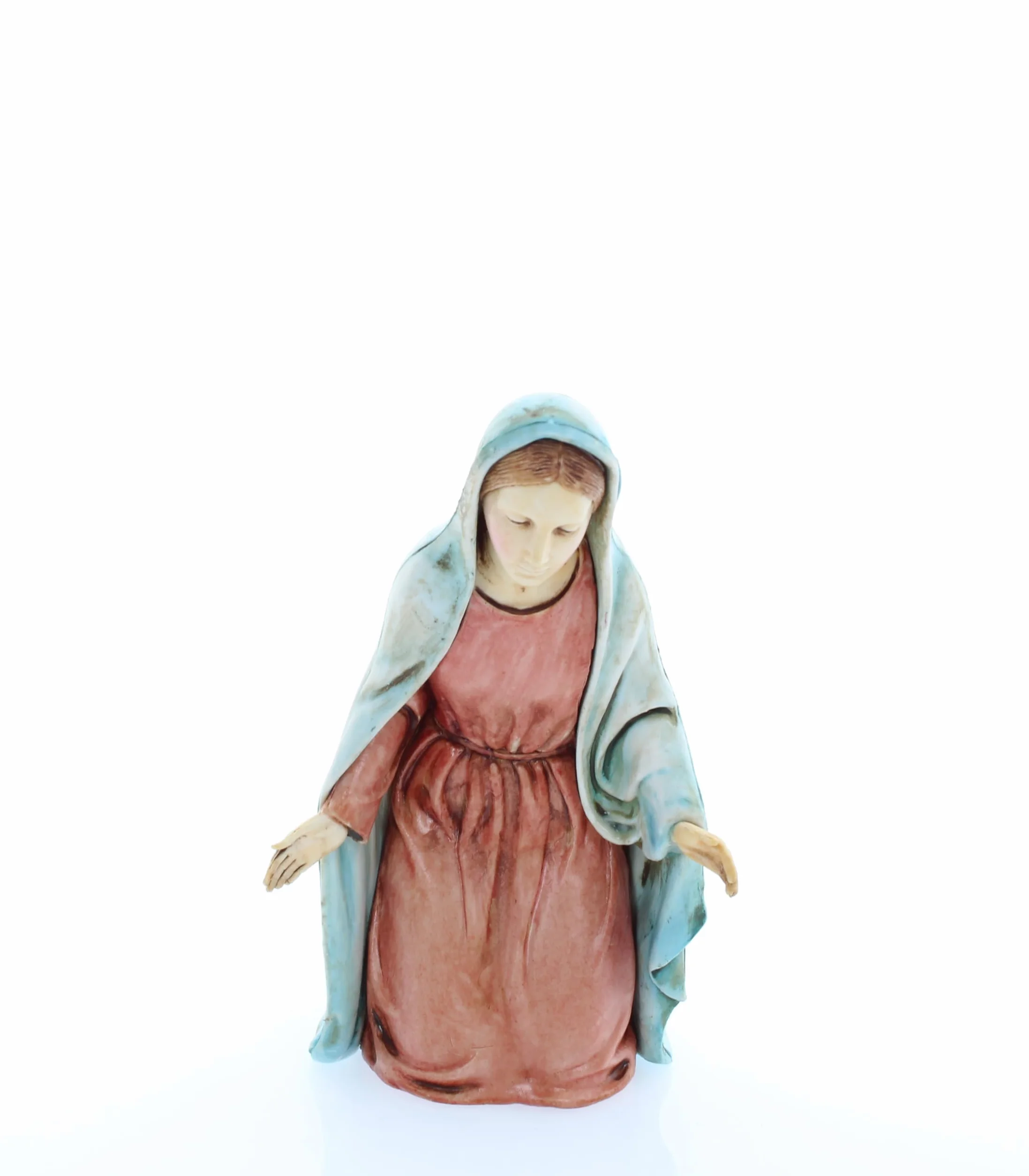 Moranduzzo Szopka, 6 figurek do szopki, 13 cm, skala 1:15, niezniszczalne figurki szopki, styl z XVIII wieku, ręcznie wykończony obraz, oficjalny produkt, wyprodukowano we Włoszech, rzeźbiarz M. Landi
