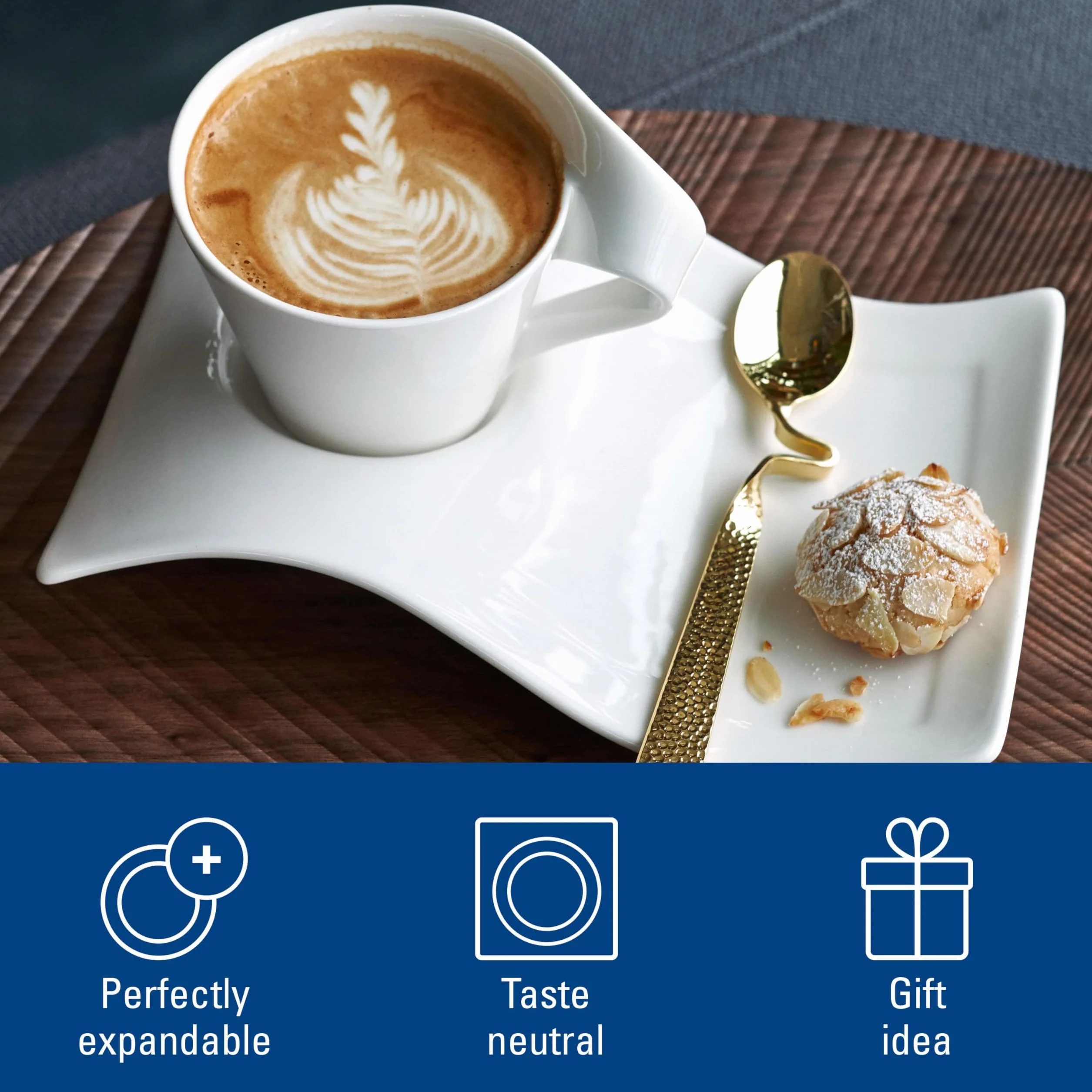 Villeroy & Boch New Wave zestaw do espresso, 8 sztuk