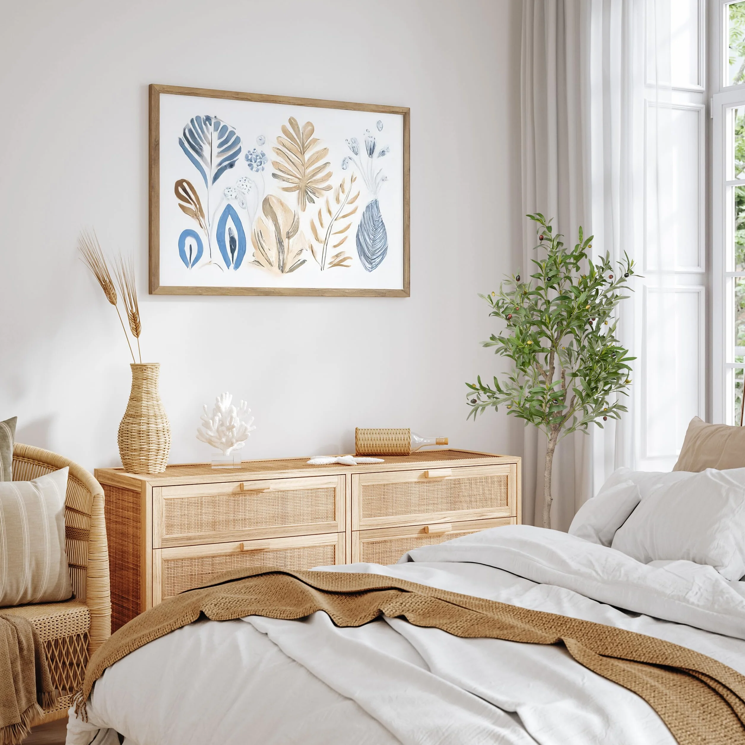 Relaxdays Sztuczne drzewo oliwne, oliwki, drzewo dekoracyjne, realistyczne detale, wys. x gł.: 150 x 65 cm, zielony i brązowy