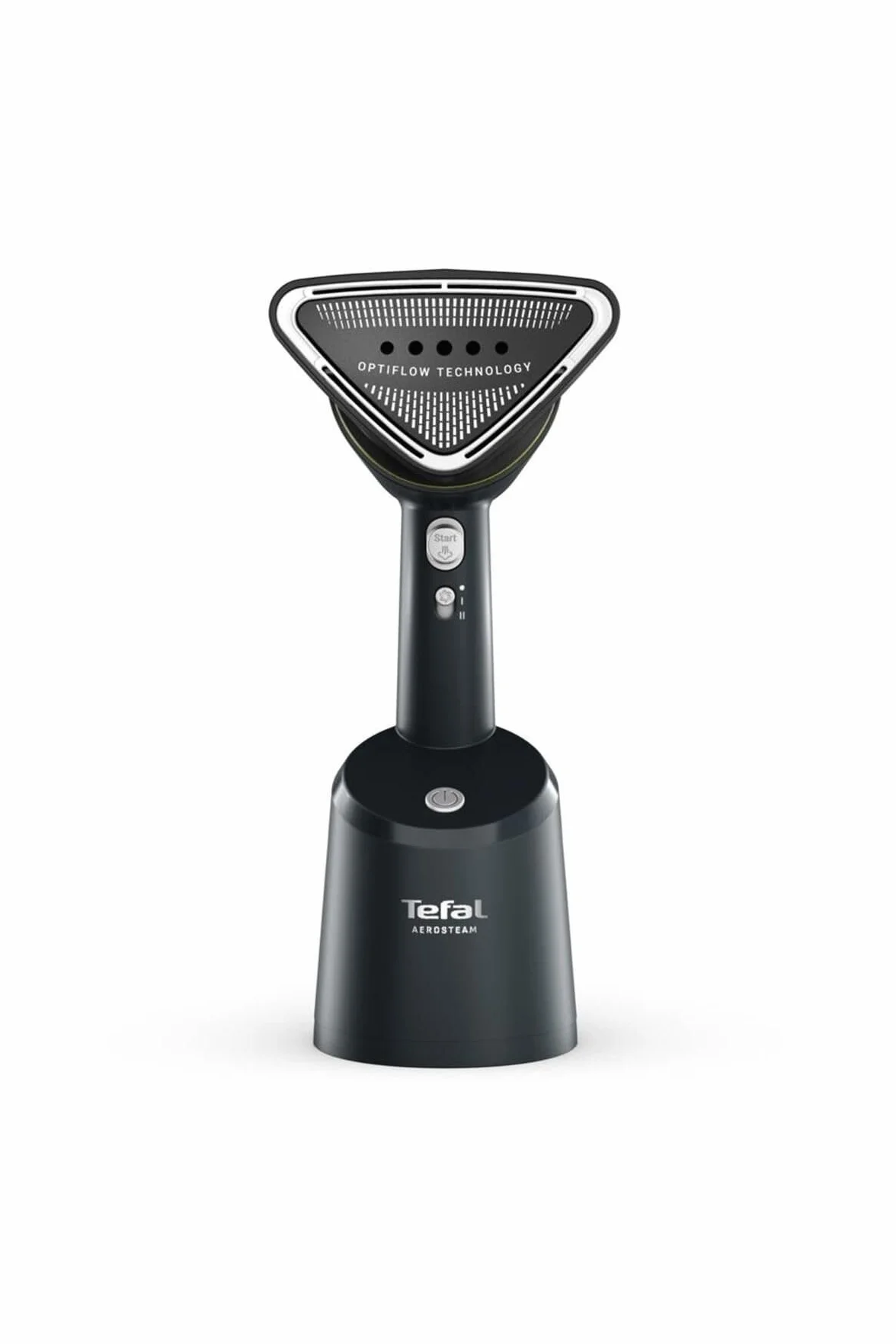 Tefal DT9810F0 Aero Steam parownica do ubrań, ceramiczna stopa, moc pary 20 g/min, zdejmowany zbiornik na wodę 100 ml, 3 tryby, 1400 W
