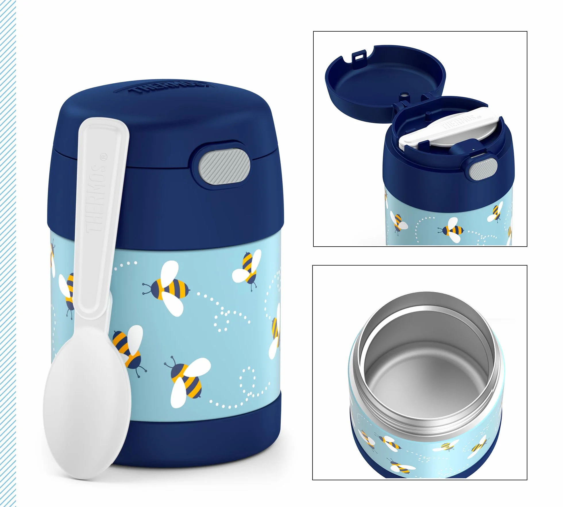 Thermos Funtainer Food Jar Bees 0,30L
