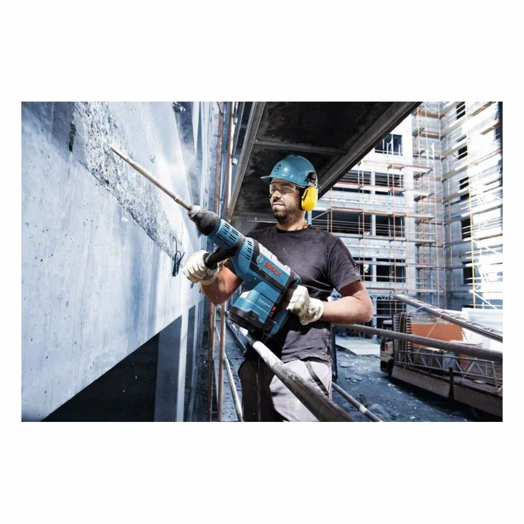 Bosch Professional: młot udarowo-obrotowy GBH 8-45 DV (1 500 W, uchwyt SDS max, nominalna prędkość obrotowa 165 – 300 min-1, walizka)