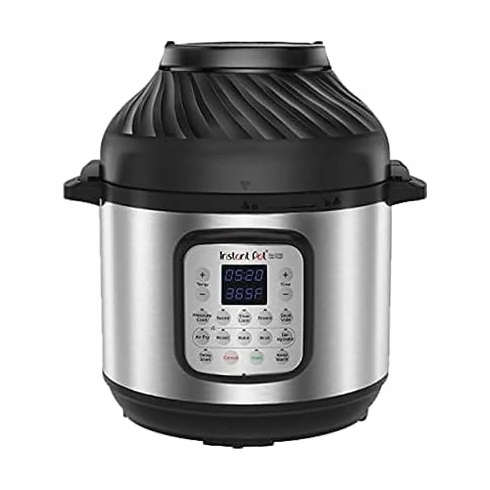 Instant Pot Duo Crisp Szybkowar, Srebrny, 5.7L