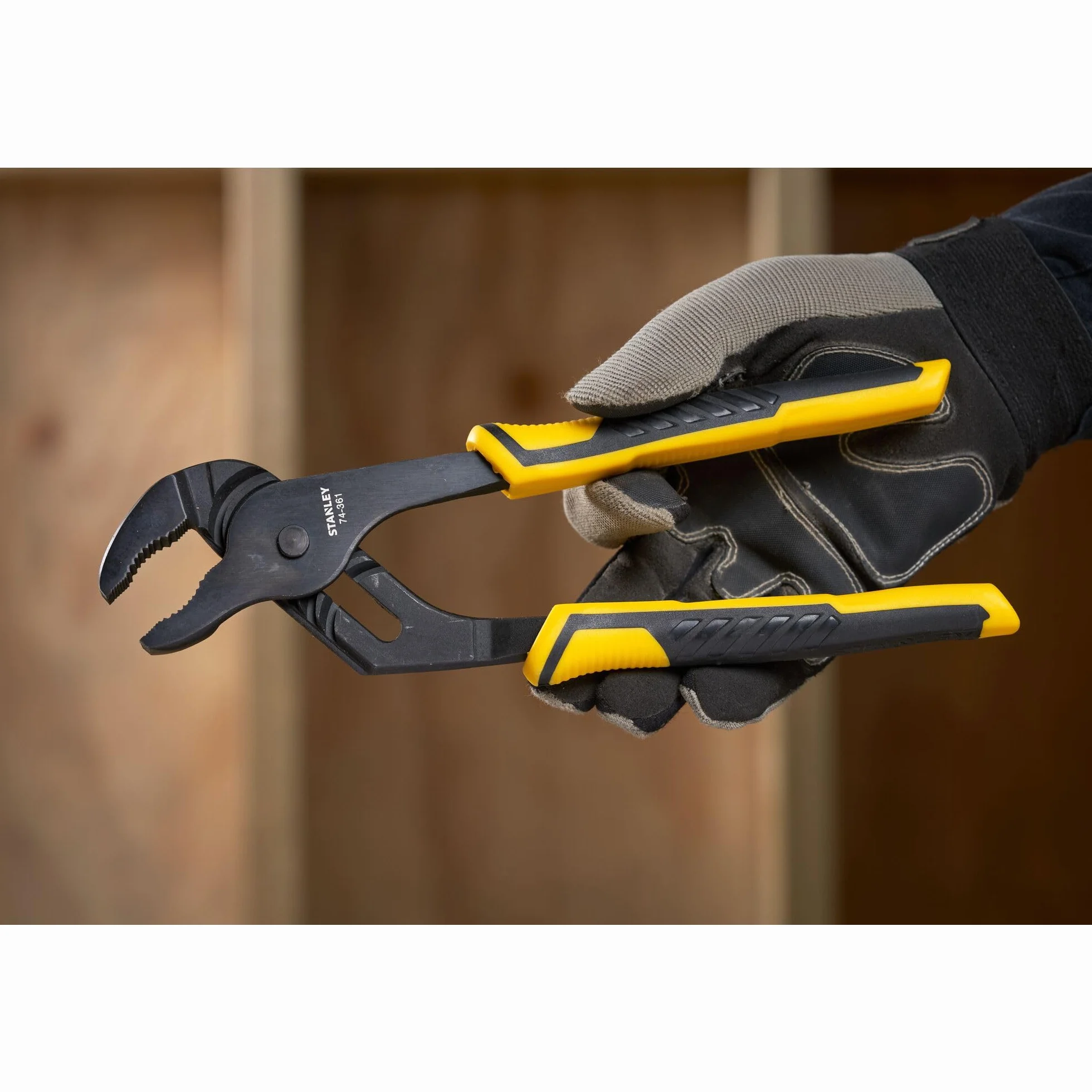 STANLEY Nowoczesny Szczypce control grip cremallera 250mm dla profesjonalistów i majsterkowiczów do codziennego użytku 250mm