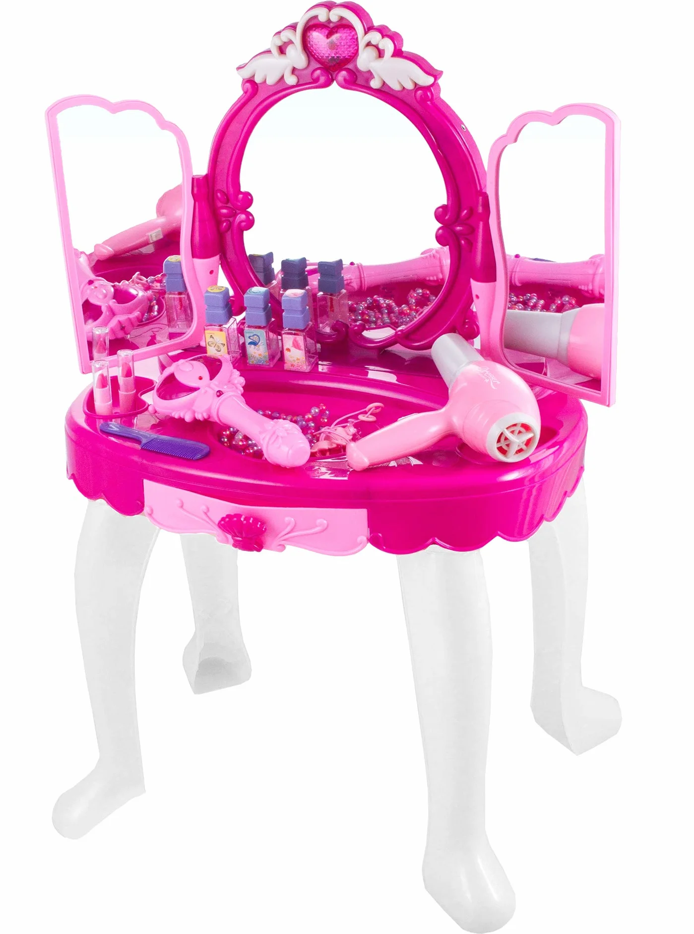 Toaletka dla dziewczynki z magiczną różdżką Kinderplay KP8846