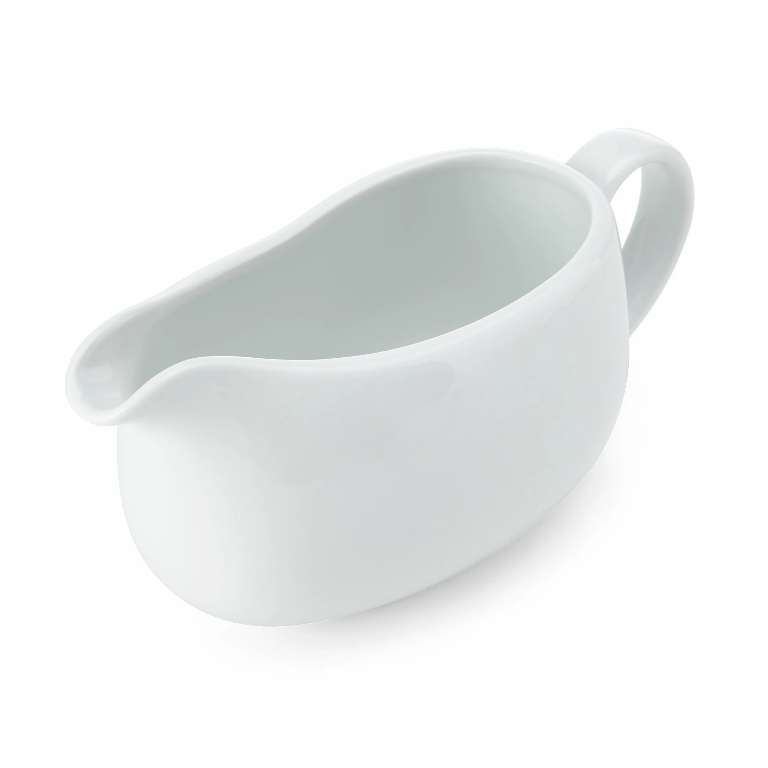 Mikasa Chalk Porcelanowa sosjerka 700 ml duża biała do sosów i kremów
