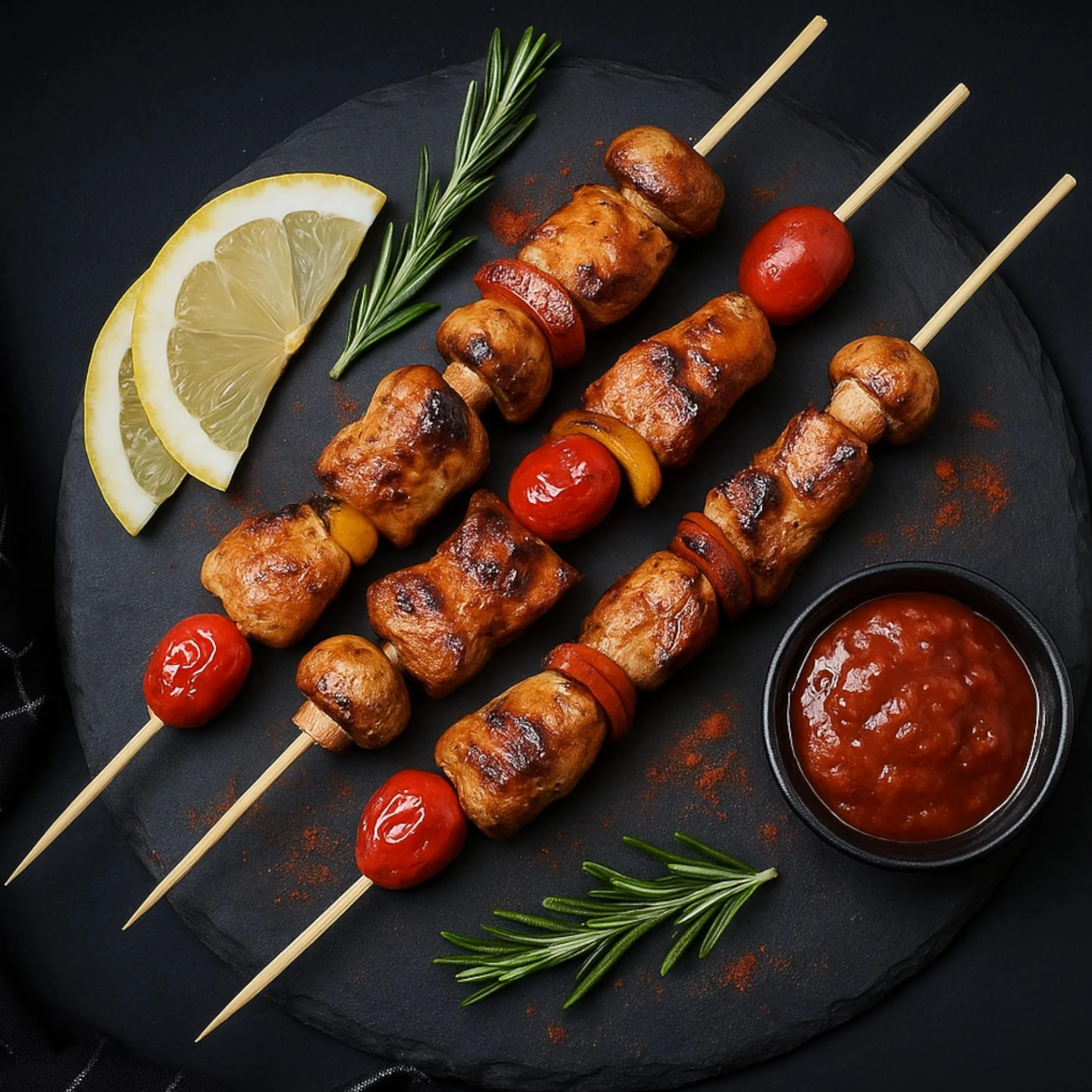 MIJOMA Bambusowe szpikulce do szaszłyków, 200 sztuk, długość 25 cm, ze stabilnego, biodegradowalnego bambusa, idealne na grill, imprezę, BBQ i wiele innych (200, 25 cm)