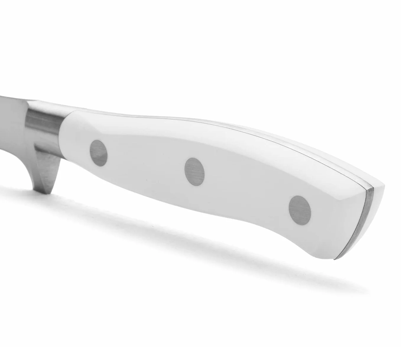 Arcos Riviera Blanc nóż do filetowania 130 mm kuta stal nierdzewna nitrom POM biały