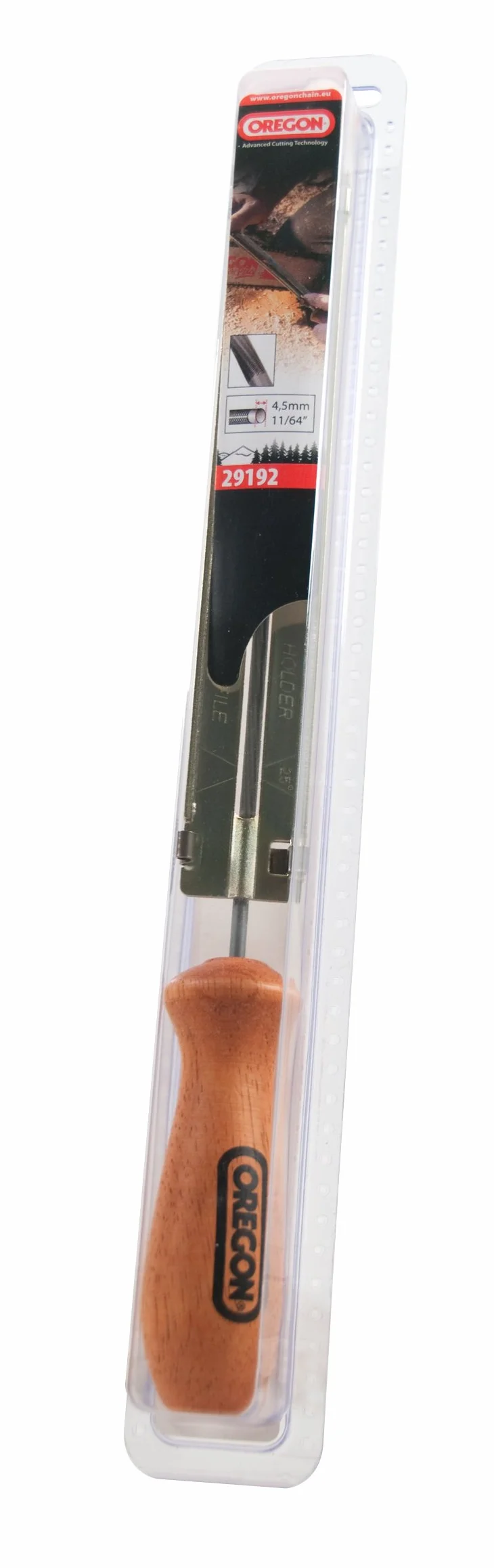 Oregon B2 uchwyt pilnika z pilnikiem okrągłym 4,0 mm