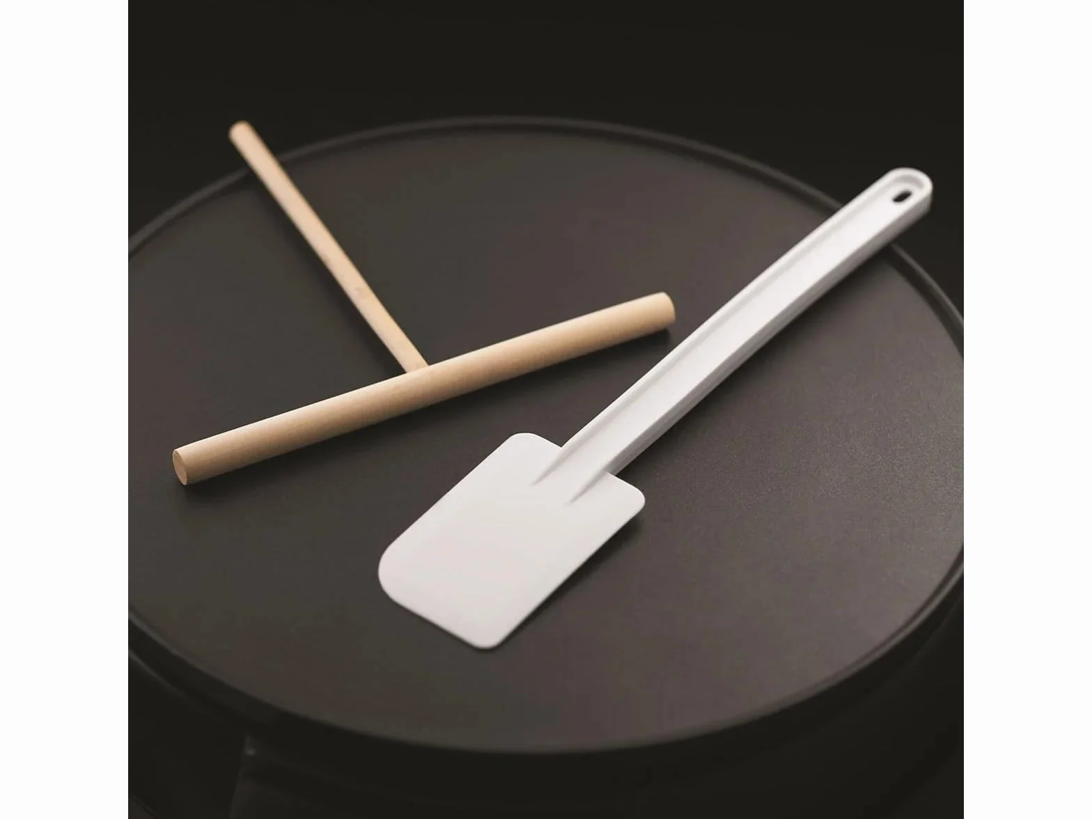 Russell Hobbs naleśnikarka, płyta o jednostajnej temperaturze, kontrolka gotowości temperatury, nieprzywierająca płyta, stal nierdzewna, moc 1000W, czarna, Crêpes Maker Fiesta 20920-56