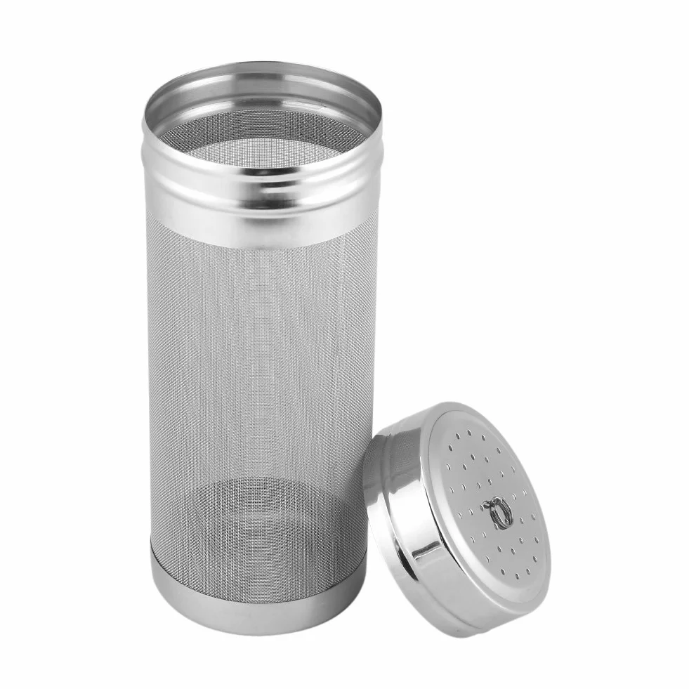 300 Mikron Edelstahlfilter Dry Hop Spider für Keg Home Brew Beer Spider Sieb