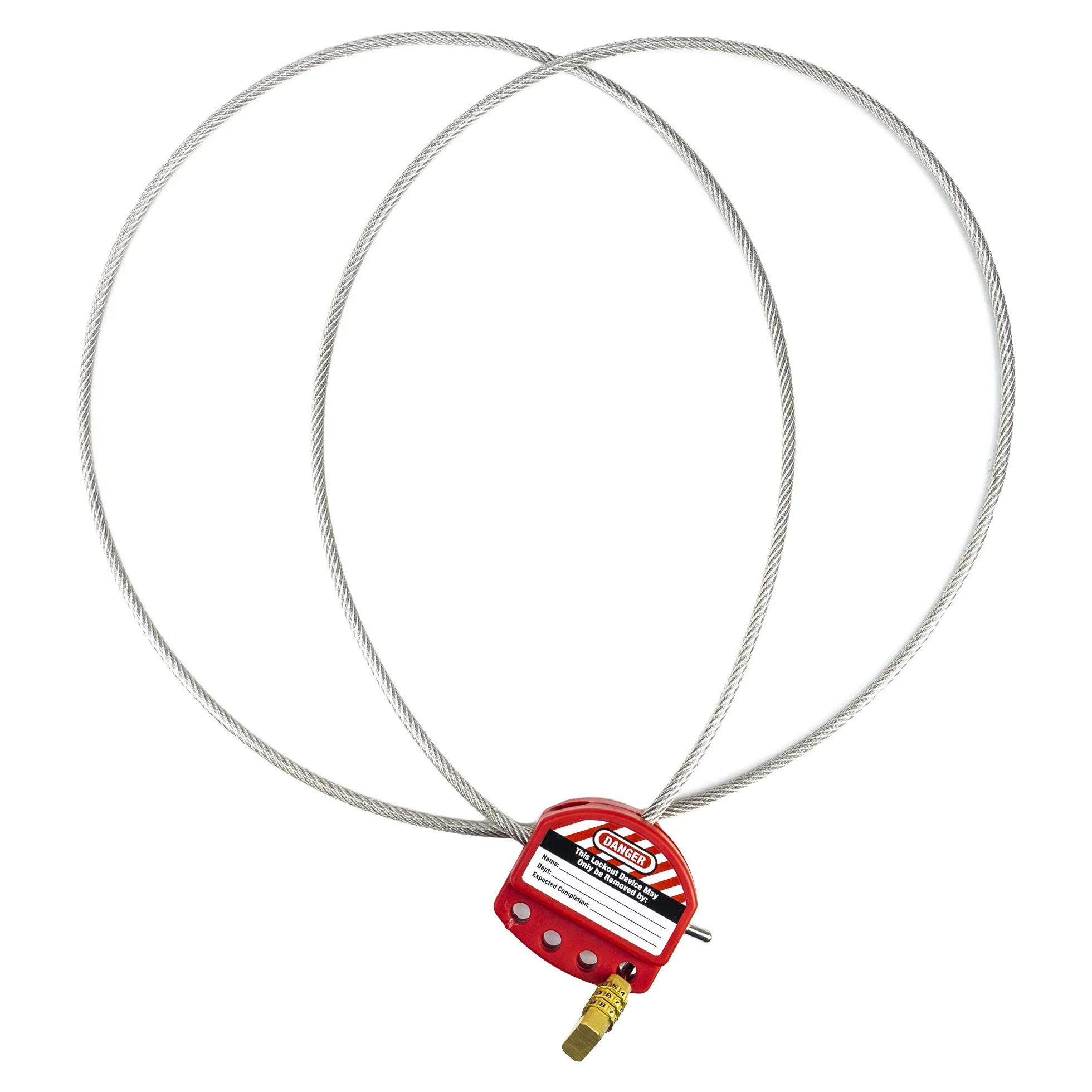 PNI Męski kabel bezpieczeństwa HUNTC Smart Lock 400C, 350C, 280C kamery myśliwskie, srebrny, 2 m