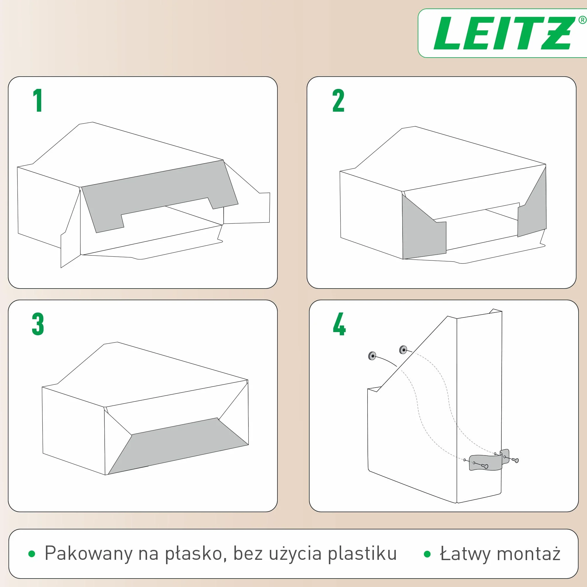 Leitz Puro Organizer na Dokumenty Zestaw 2x Stojak na Gazety A4 900 Arkuszy 10x26x31 cm Jasnozielony