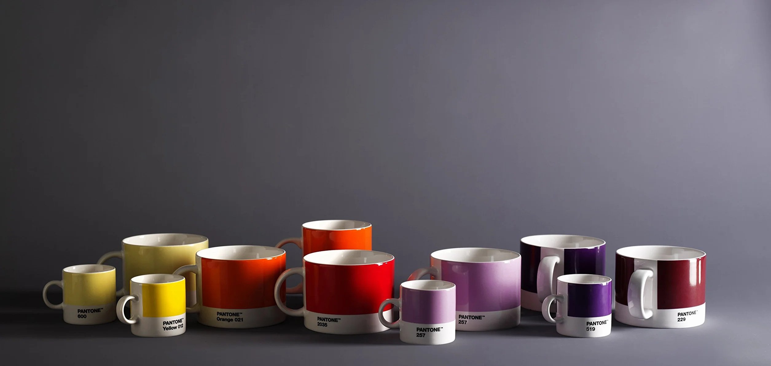 Copenhagen Design Pantone Cup ceramiczny 475 ml pomarańczowy 021 C kubek do kawy herbaty