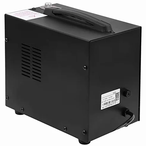 Pulse Spot Welder Podwójne Tryby Spawania, Oświetlenie LED, Przełącznik Nożny, Ustawienia Ciśnienia Prądu Spawania, Stop Aluminium, Czarny (Wtyczka UE 220)
