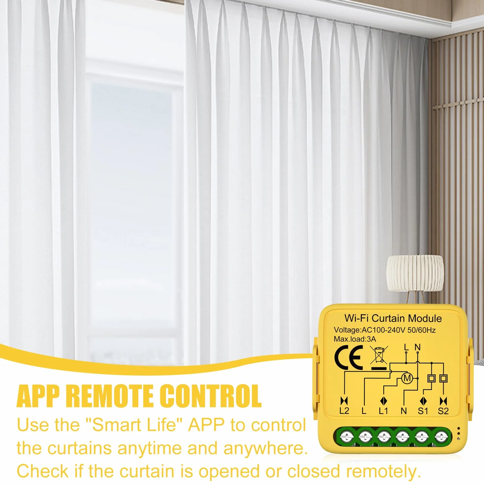 4 moduły przełącznika rolet WiFi, Tuya WiFi, moduł 2,4 GHz Alexa Smart sterowanie roletą, sterowanie aplikacją, zegar sterujący do silnika rolety, działa z Alexa/Google Home
